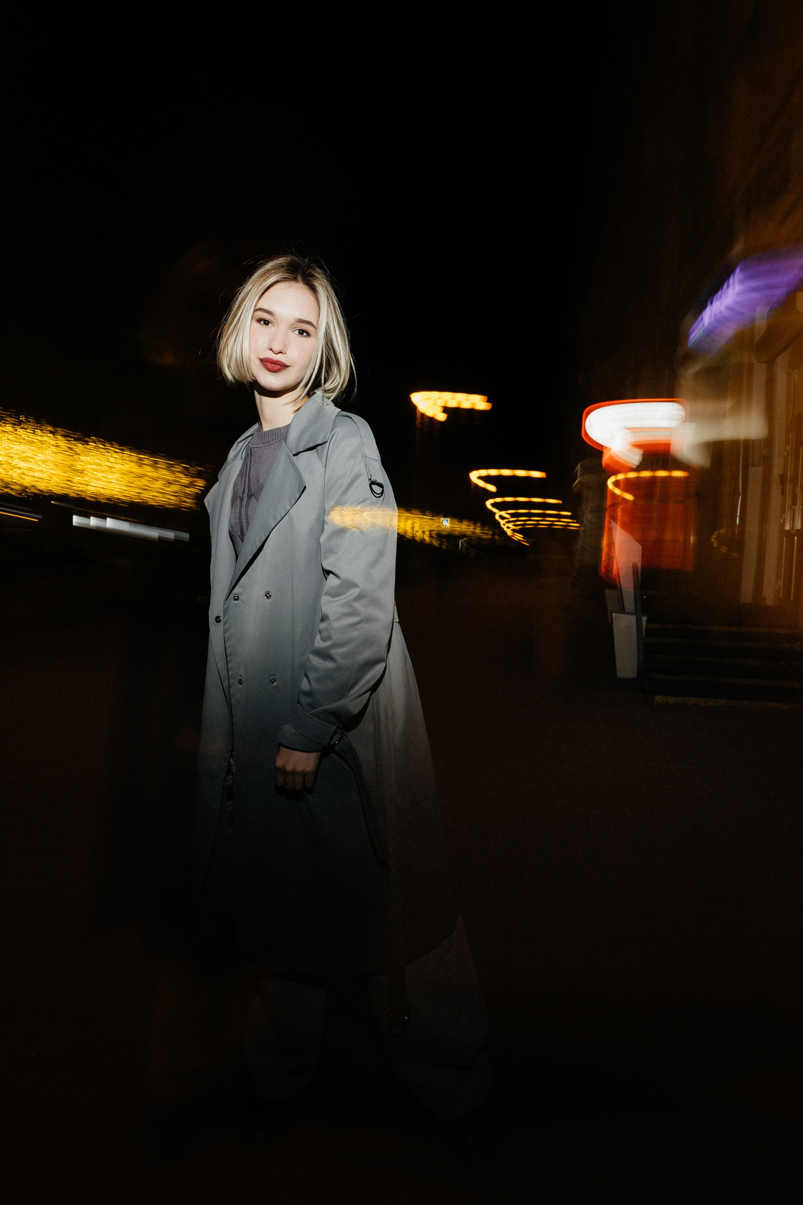 Портретная фотосессия в городе для Елизаветы — фотопрогулка