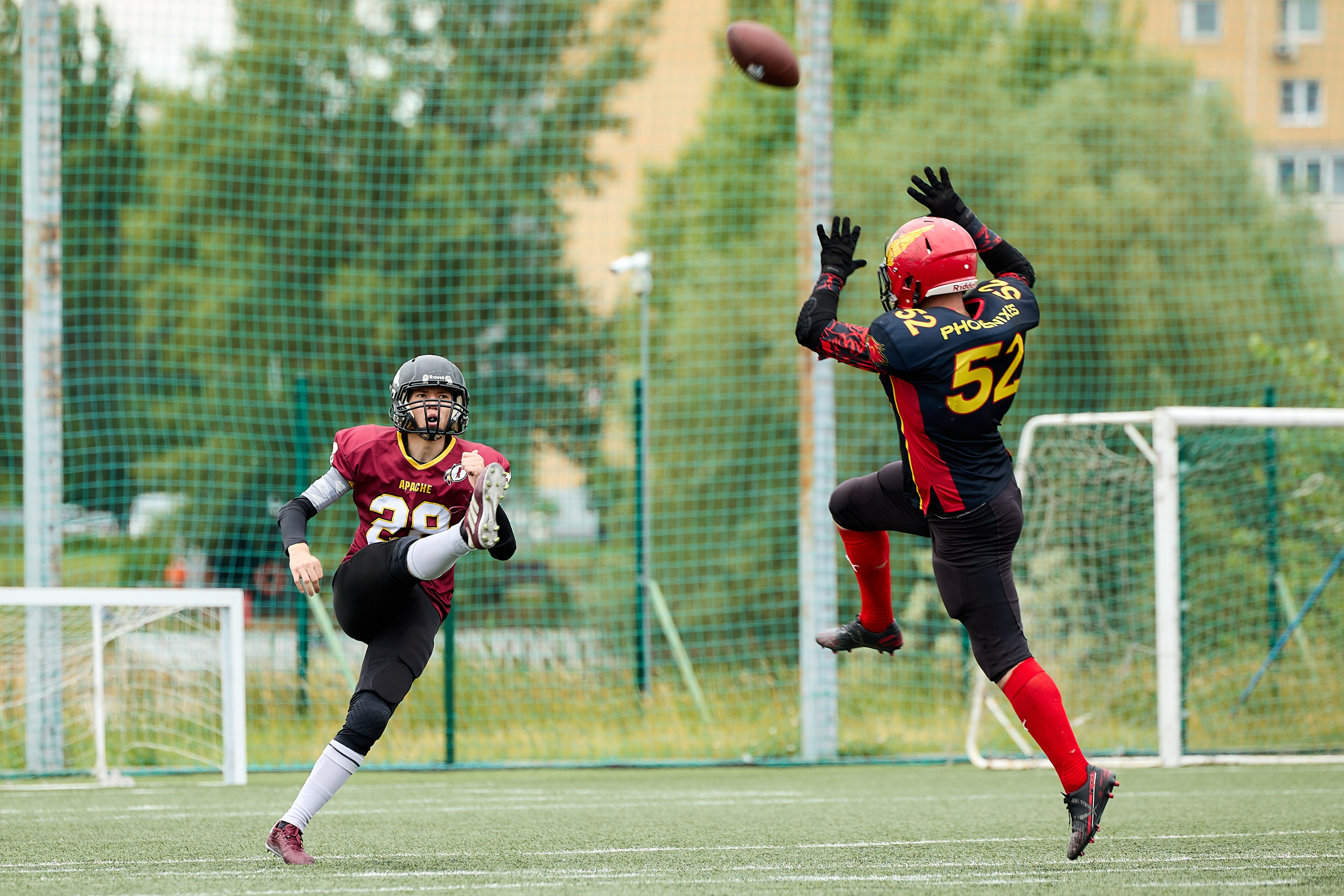 Американский футбол. Апачи — Фениксы. Светлана Родионова — фотограф спортивный и не только
