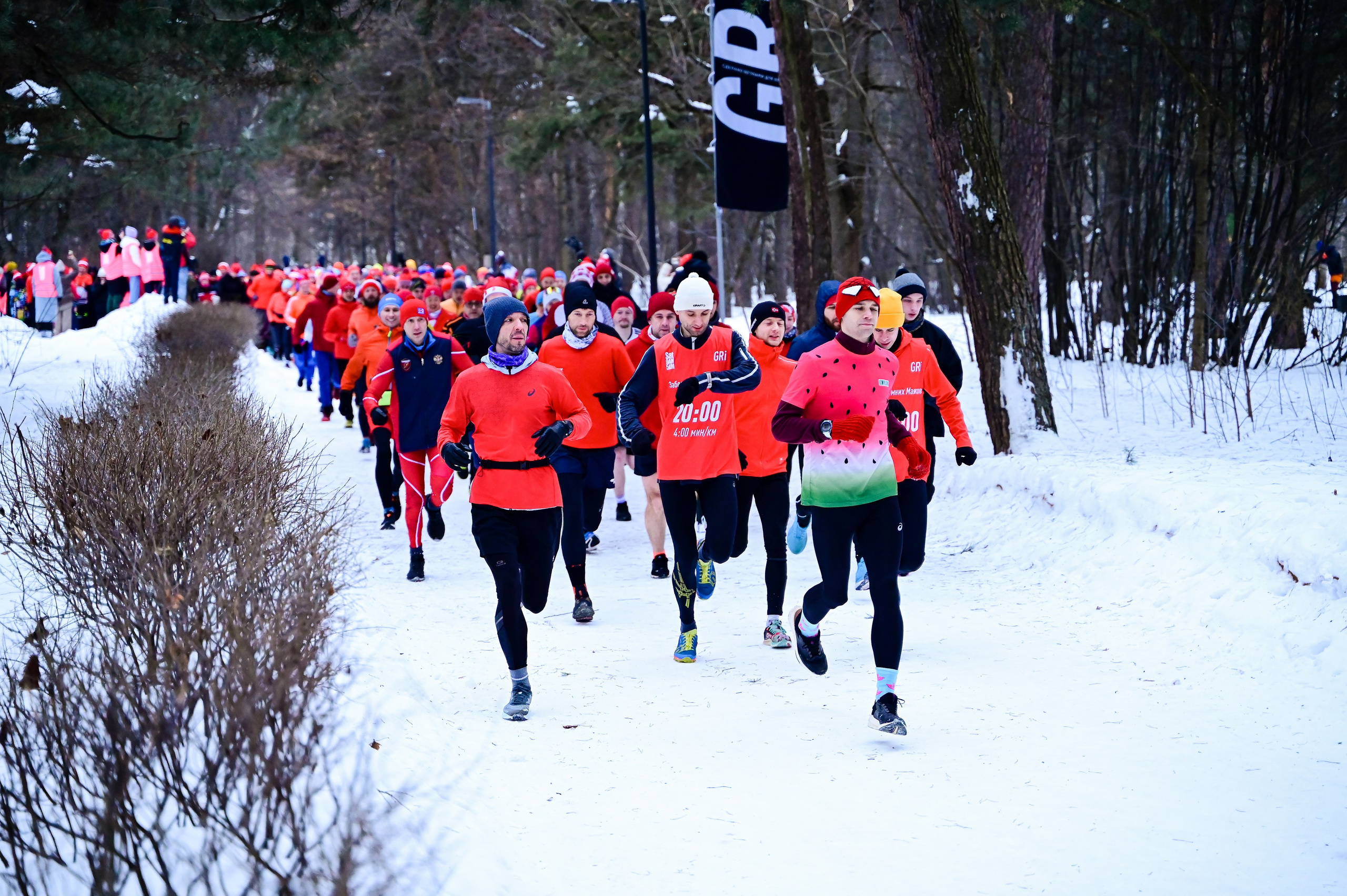 Sat9am5km x GRI (Кузьминки 03.02.24). Фотограф | Ирина Гамзинова | Москва