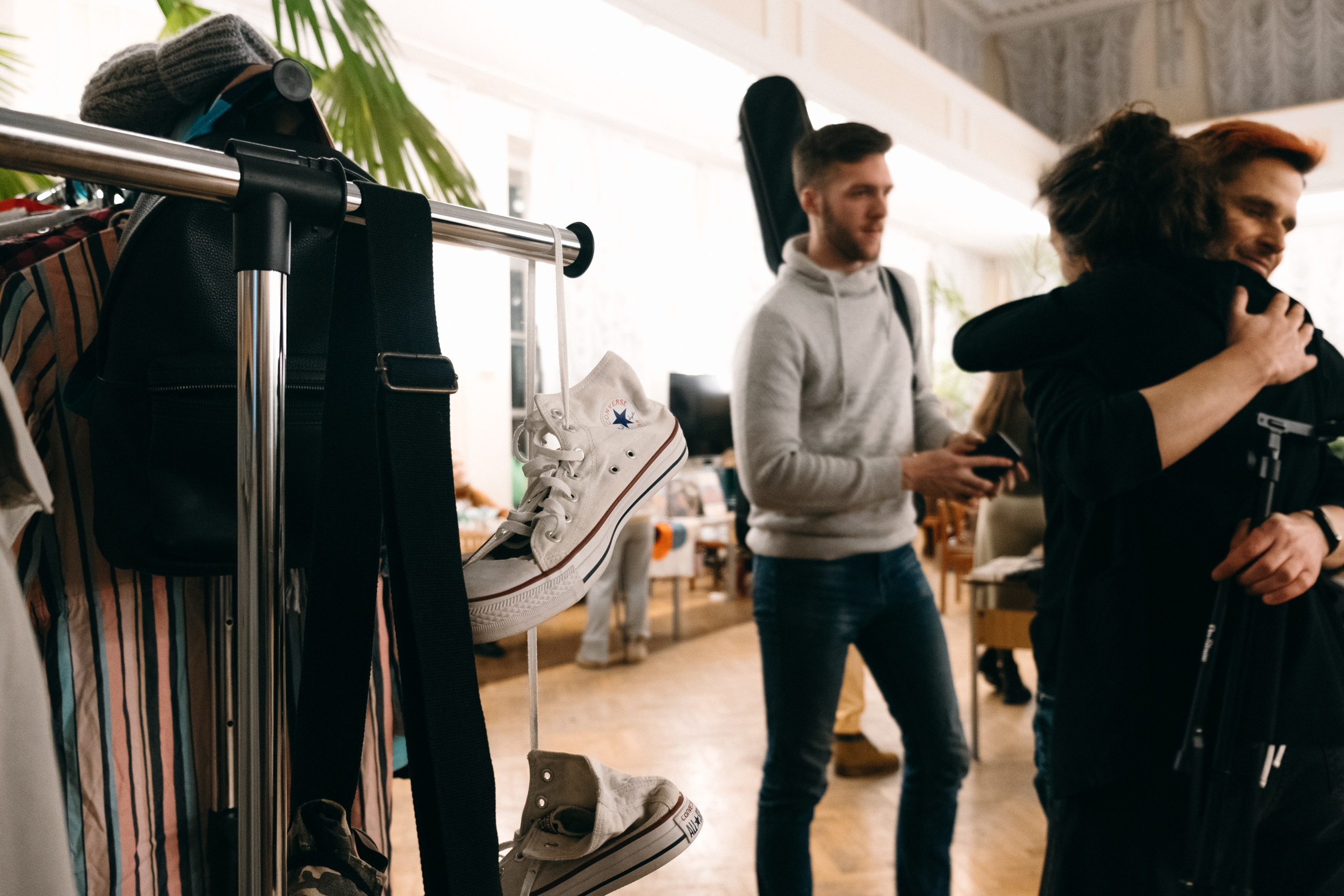 Гаражная распродажа и концерт в библиотеке им. Герцена. Varankin denis