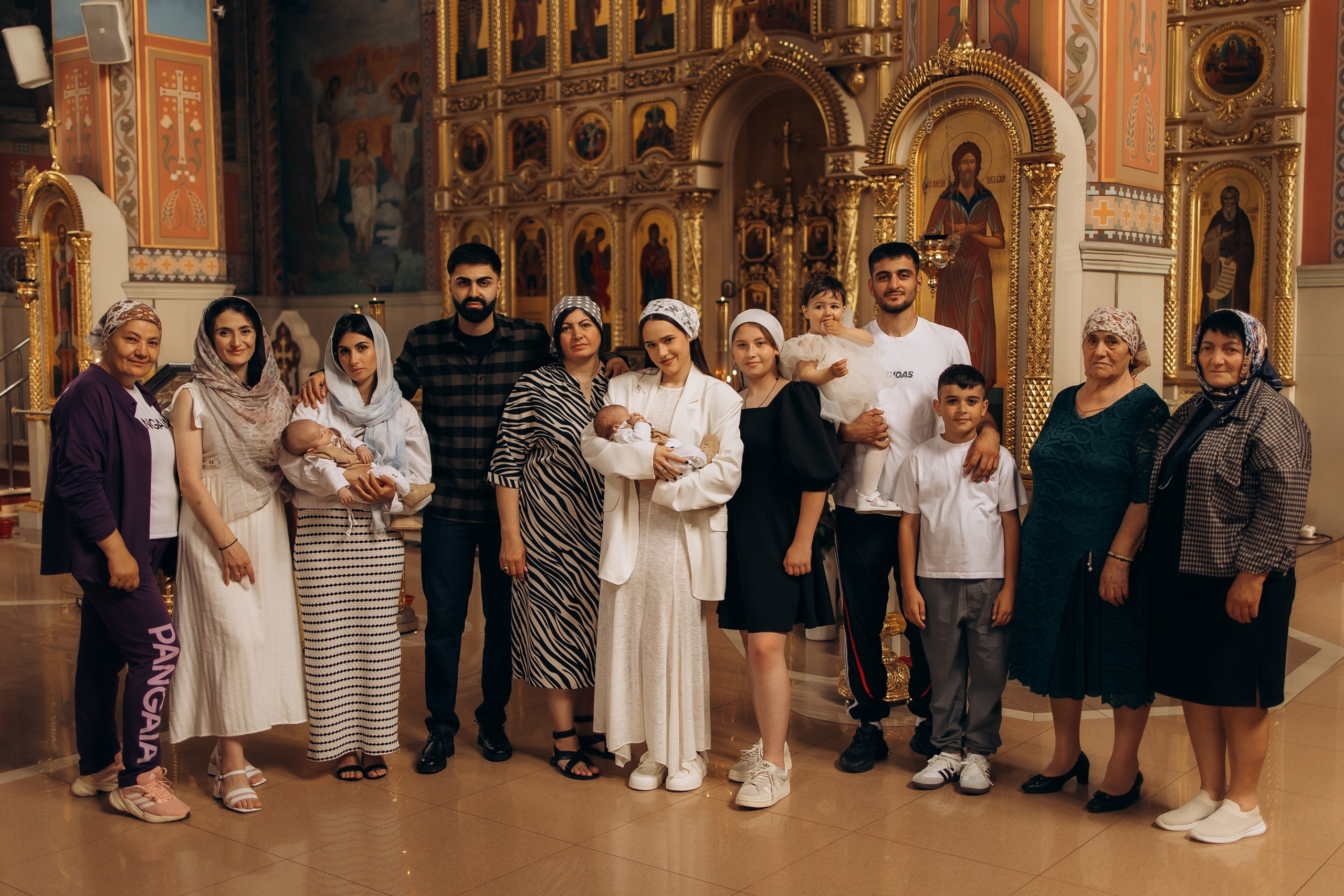 Крещение Николая и Александра. Семейный фотограф в Краснодаре Храмова Анна