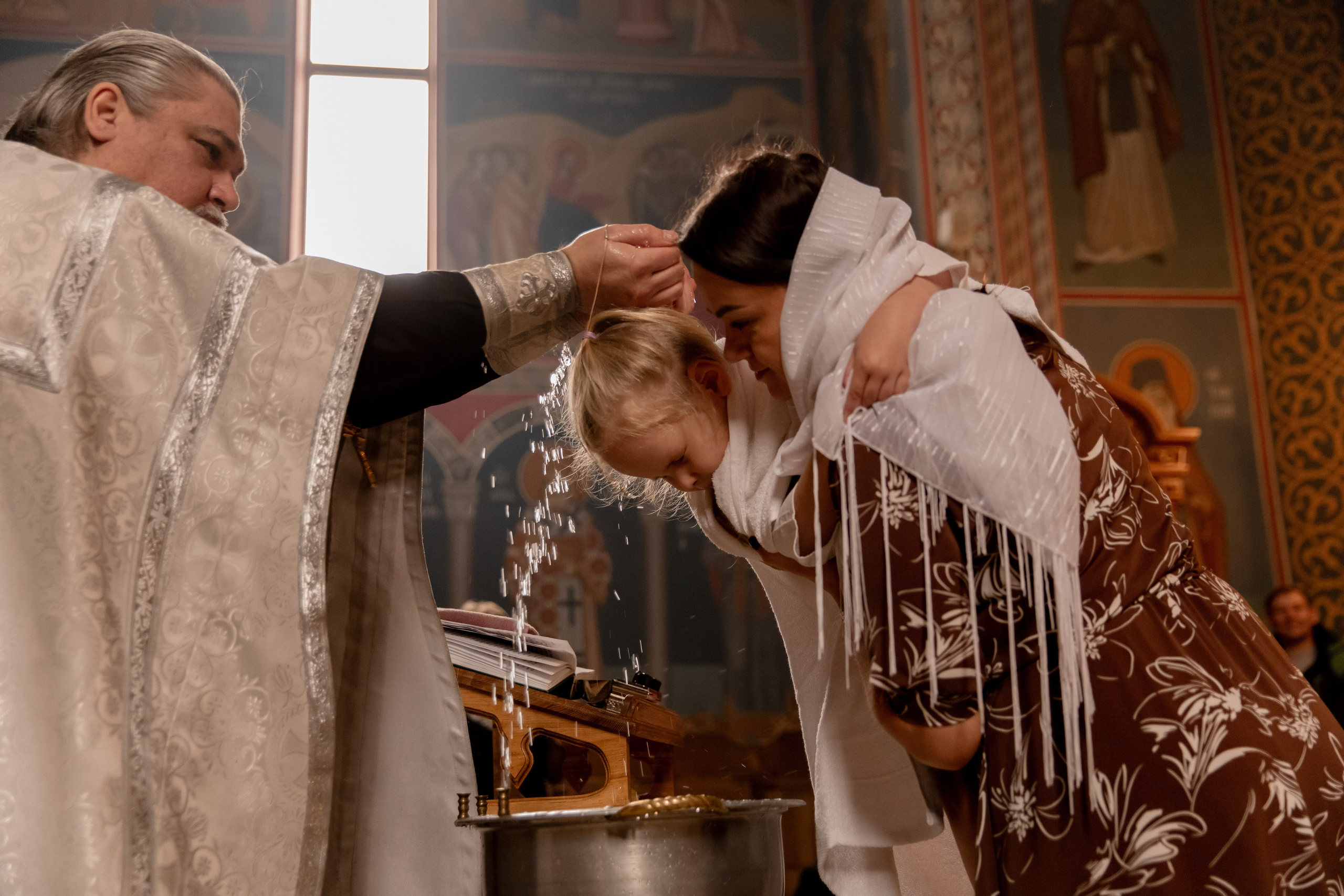 Крещение Елизаветы. Фотограф Амалия Ахмедова, Калининград
