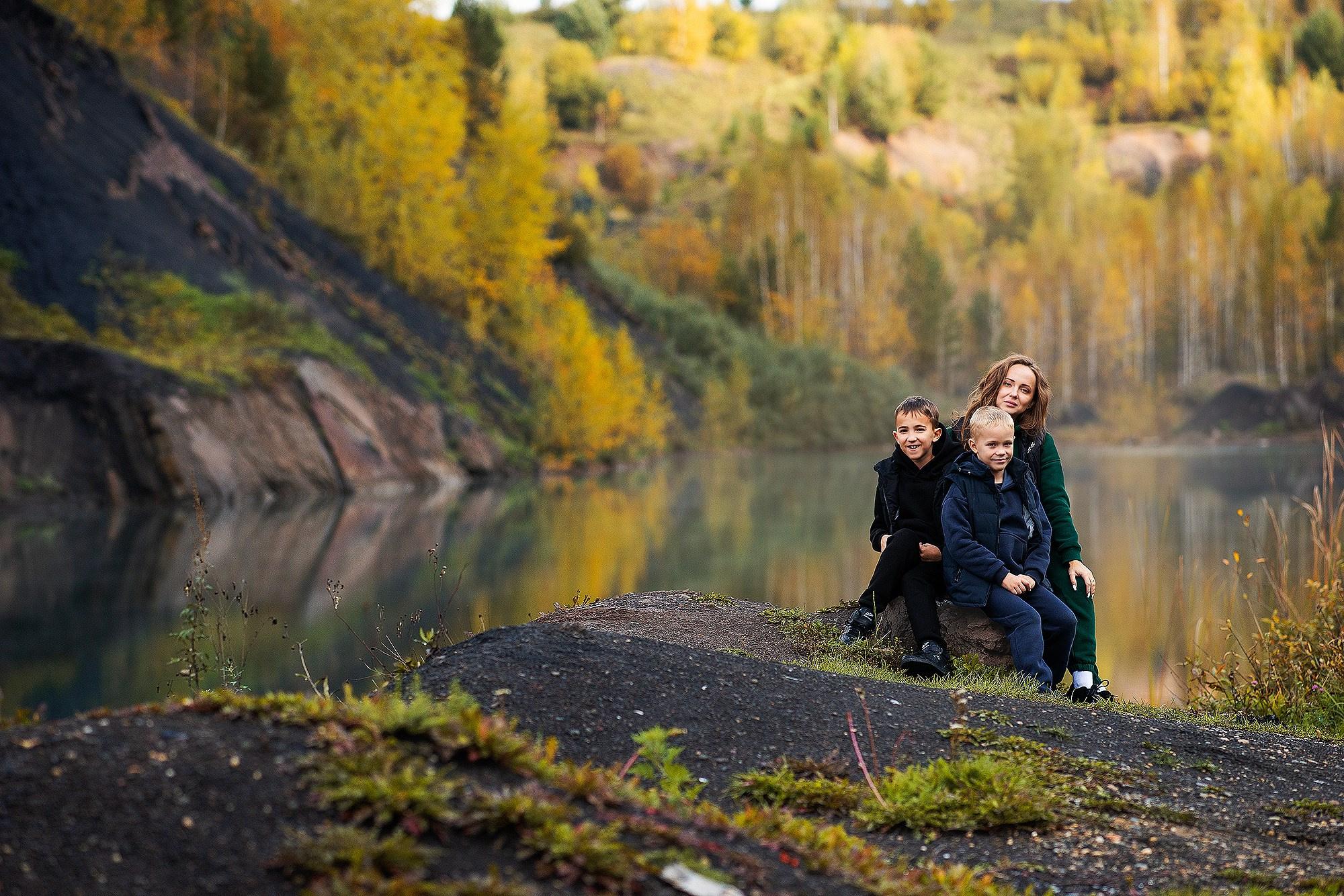 Семейная съёмка на природе. Семейный фотограф г. Новокузнецк Юлия Машникова