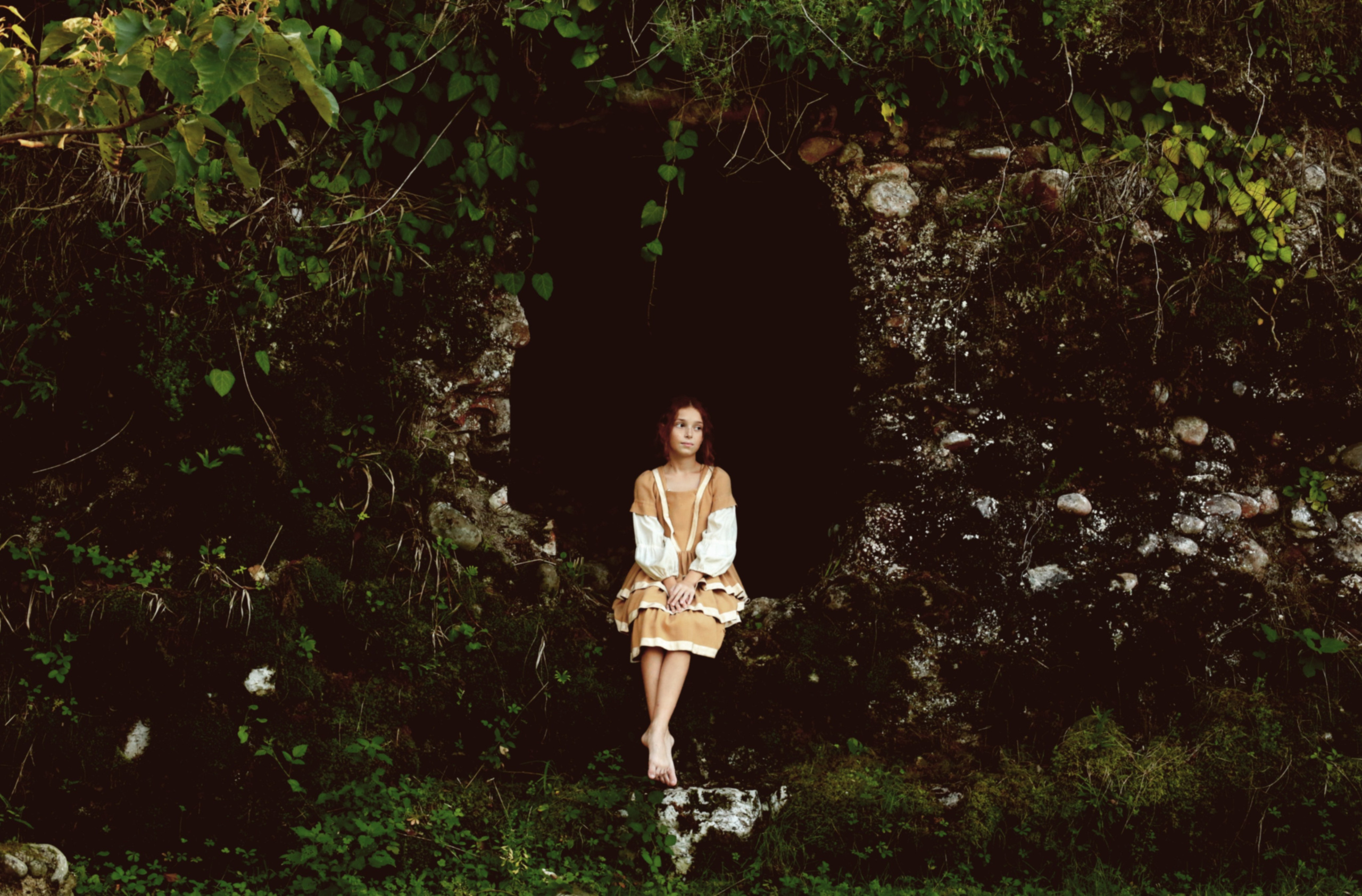 Кинематографическая съемка. Старик и дети. Ekaterina Beridze