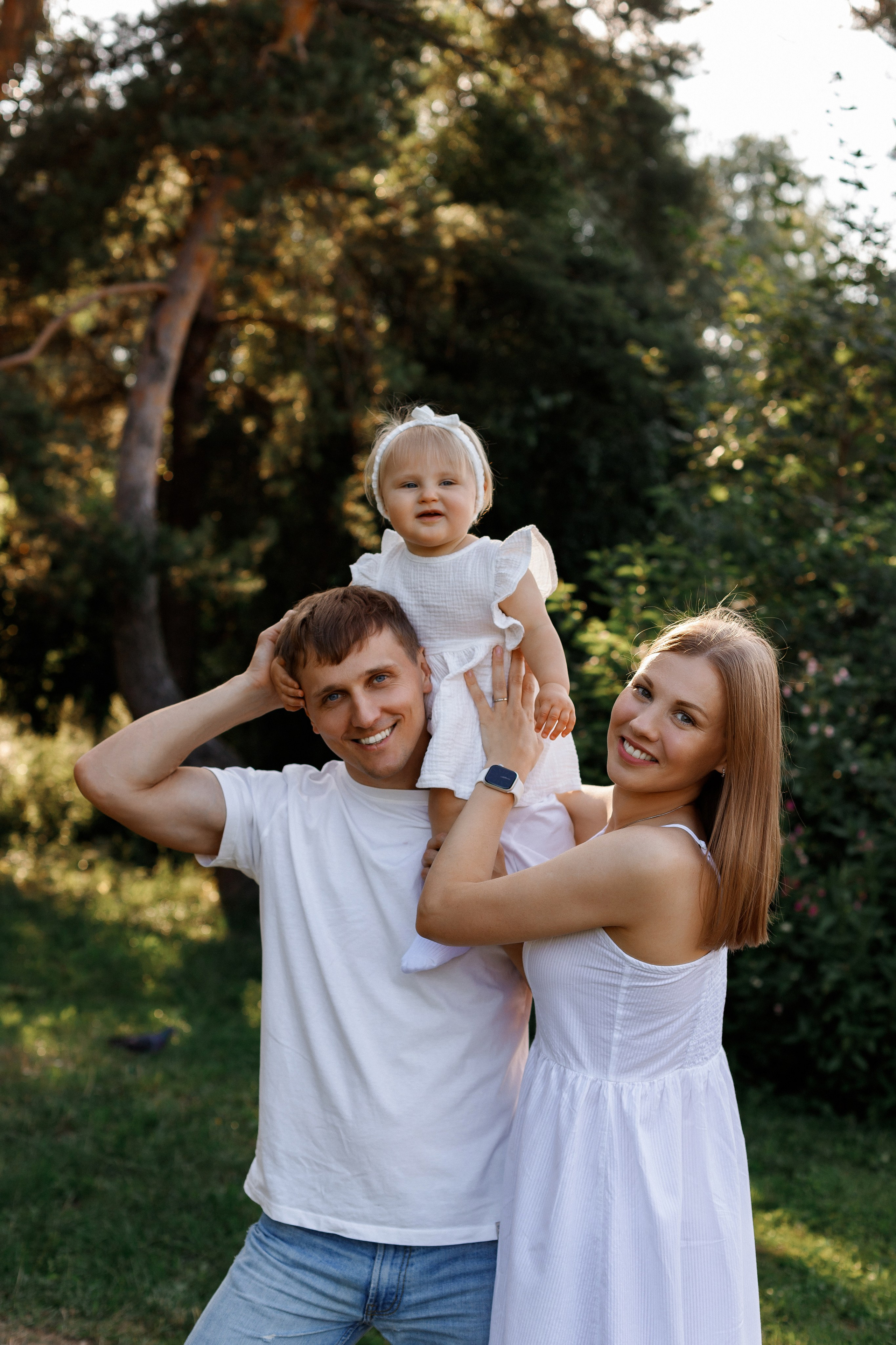 Летняя семейная фотосессия. Фотограф Александра Сыщенко