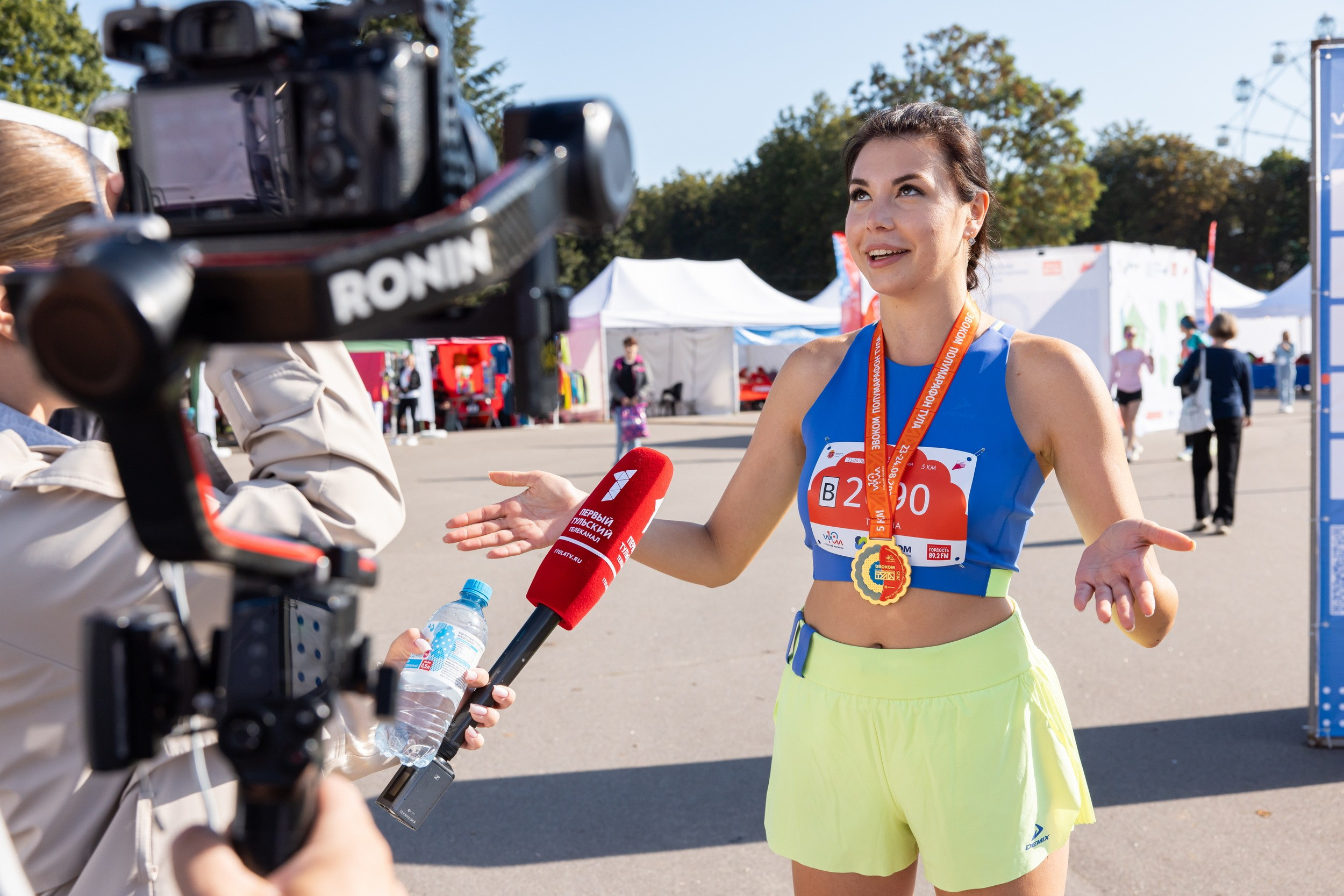 Полумарафон «Тула» (24 августа 2025). Репортажный фотограф Алексей Пирязев