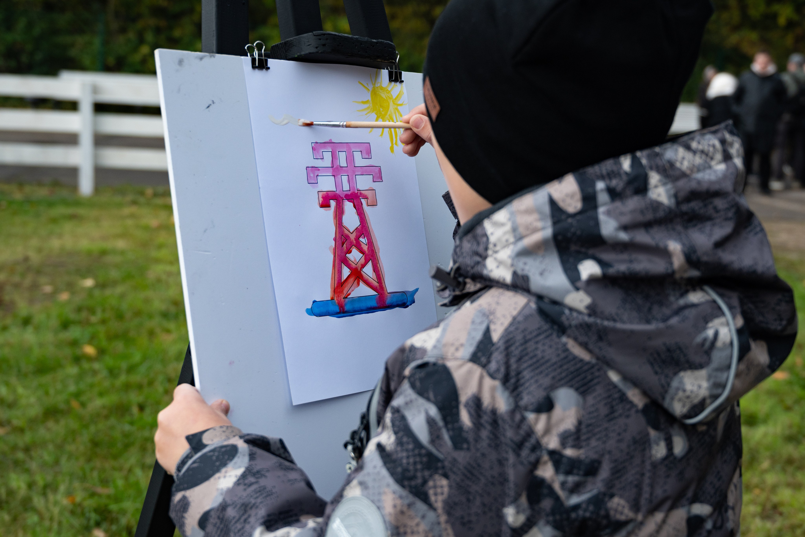 Репортаж на семейном фестивале для сотрудников «Газпромнефть». Фотограф мероприятий в Москве