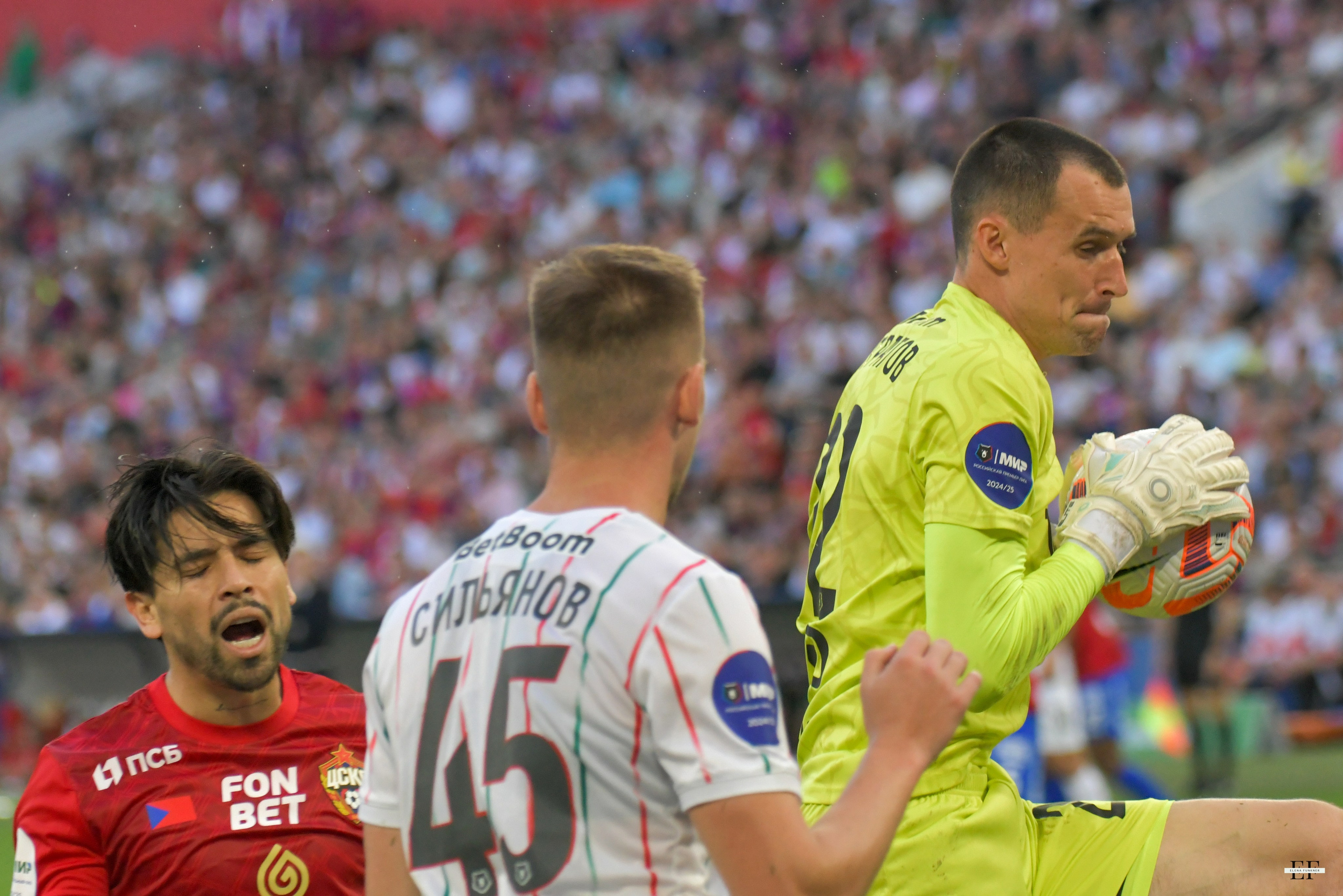 ПФК «ЦСКА» — ПФК «ЛОКОМОТИВ» Российская Премьер-Лига. 5 тур. 18.08.2024 ВЕБ-Арена г. Москва. Свой взгляд через объектив