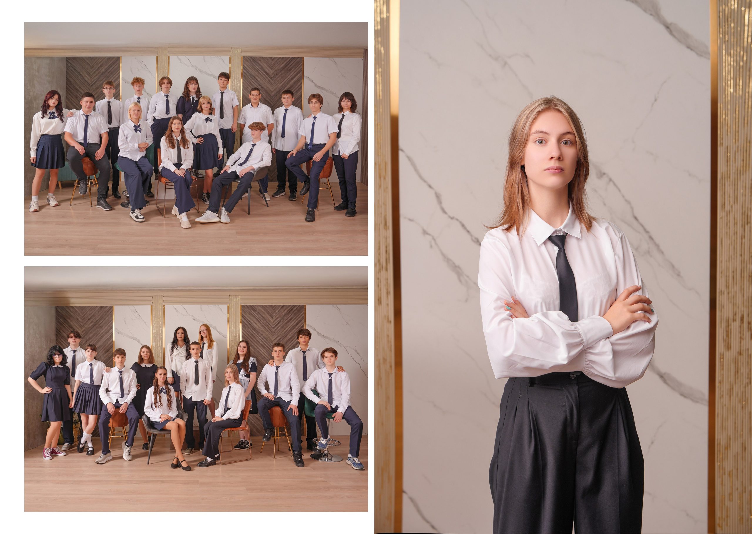 ШКОЛА 6-9Б. Красивый выпускной альбом в Краснодаре