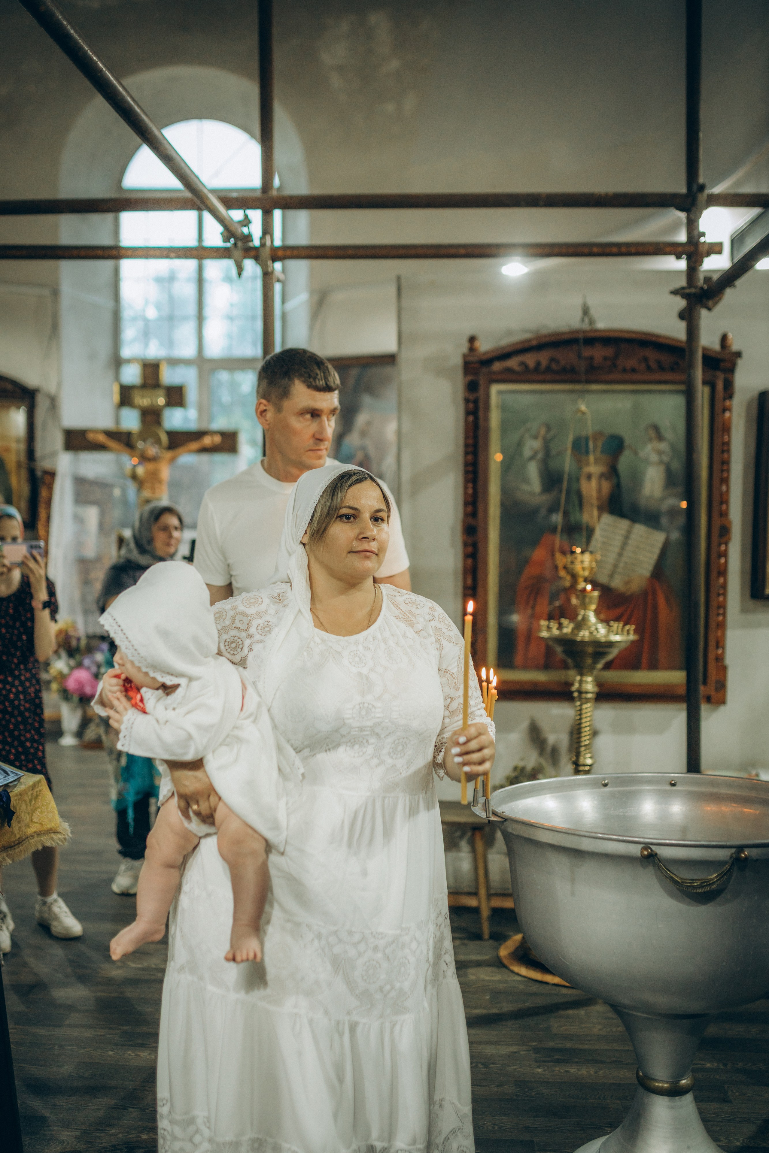 Крещение Вероники. Семейный фотограф и фотограф на роды в Ростове-на-Дону Мухина Виктория