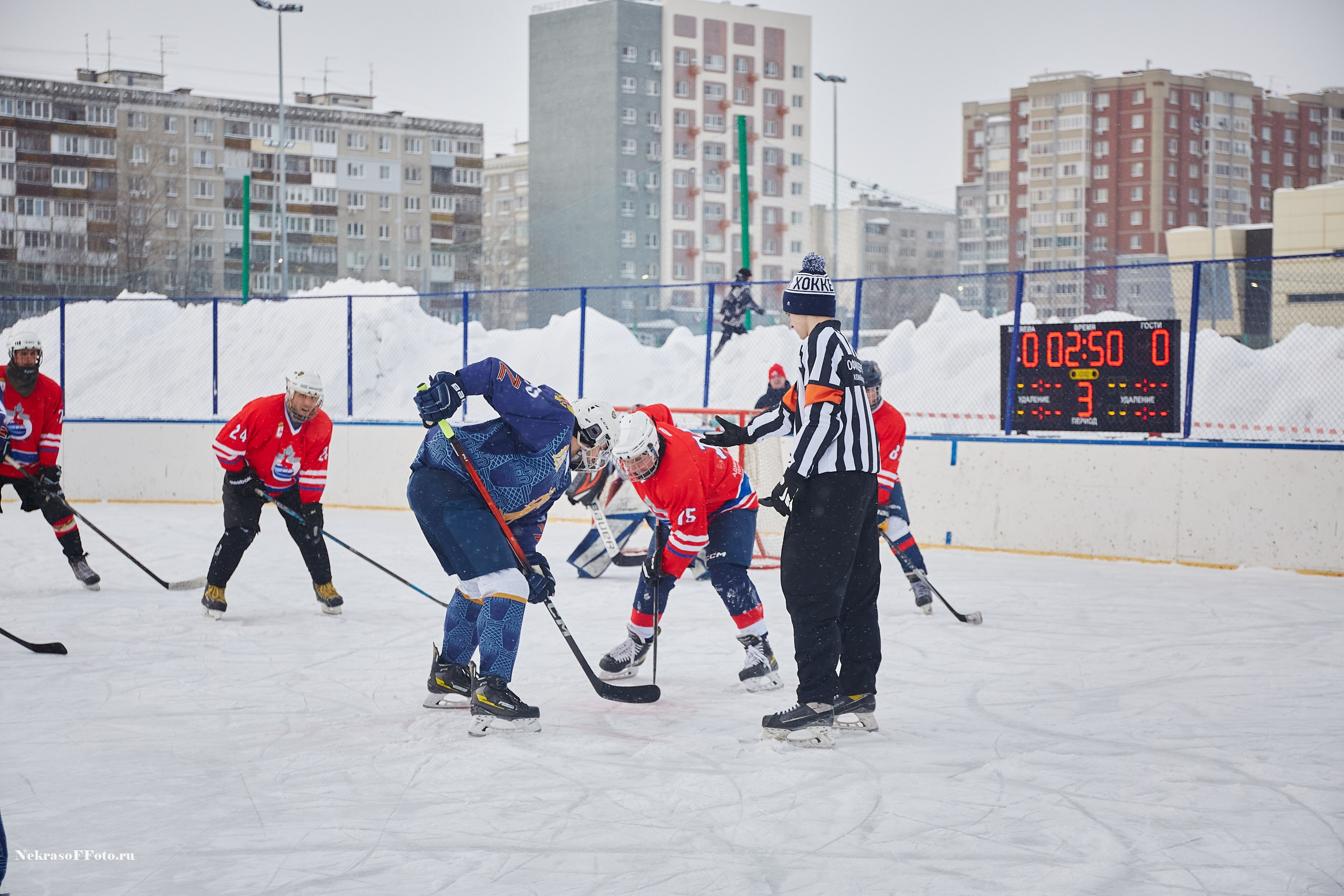 Турнир по хоккею «Русская классика» в рамках Офицерской хоккейной лиги. Спортивный фотограф Некрасов Денис