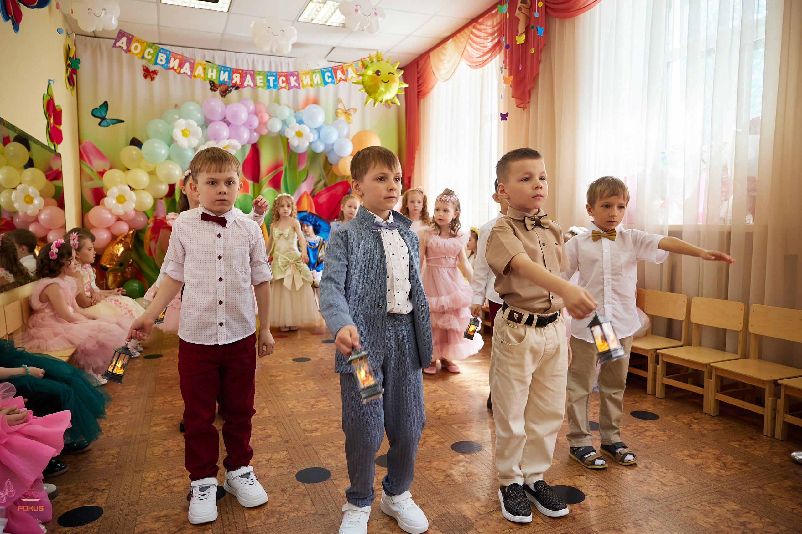 Выпускной детский сад. Спортивный фотограф Некрасов Денис