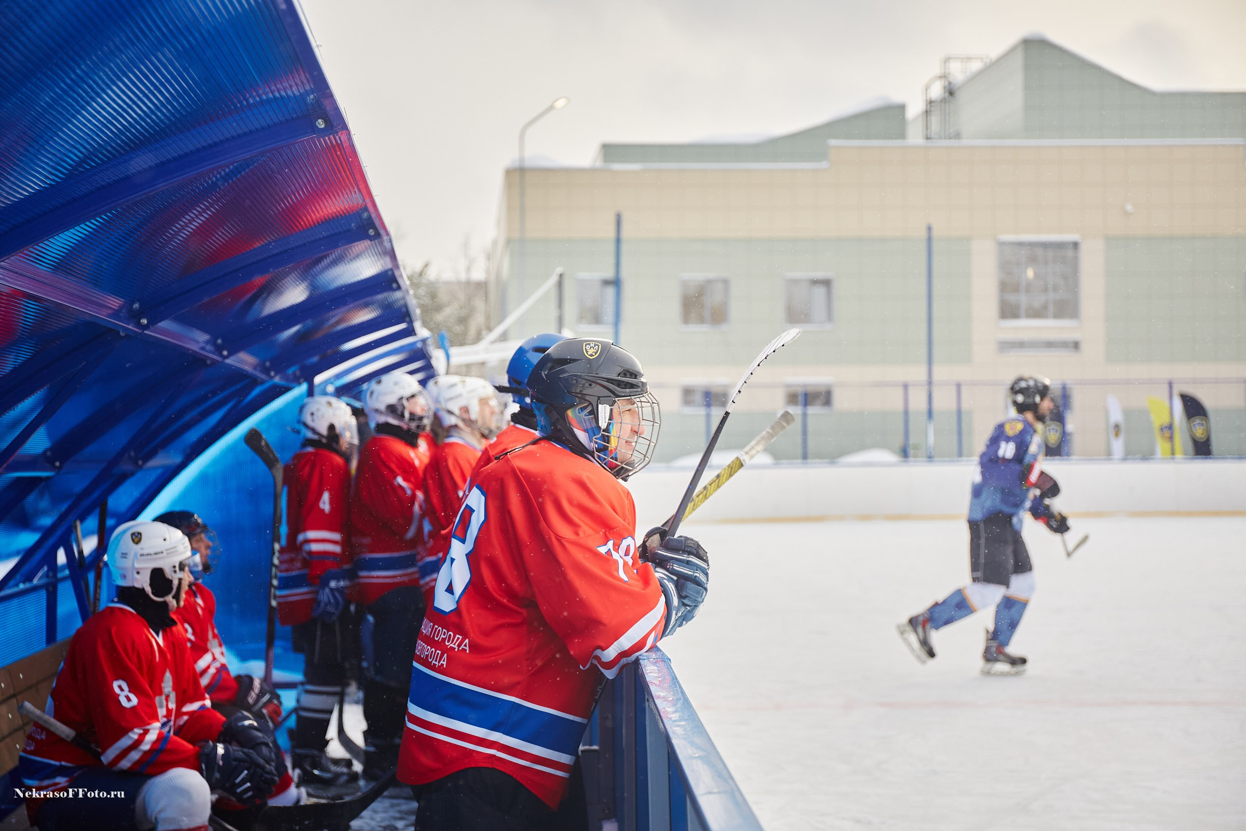 Турнир по хоккею «Русская классика» в рамках Офицерской хоккейной лиги. Спортивный фотограф Некрасов Денис