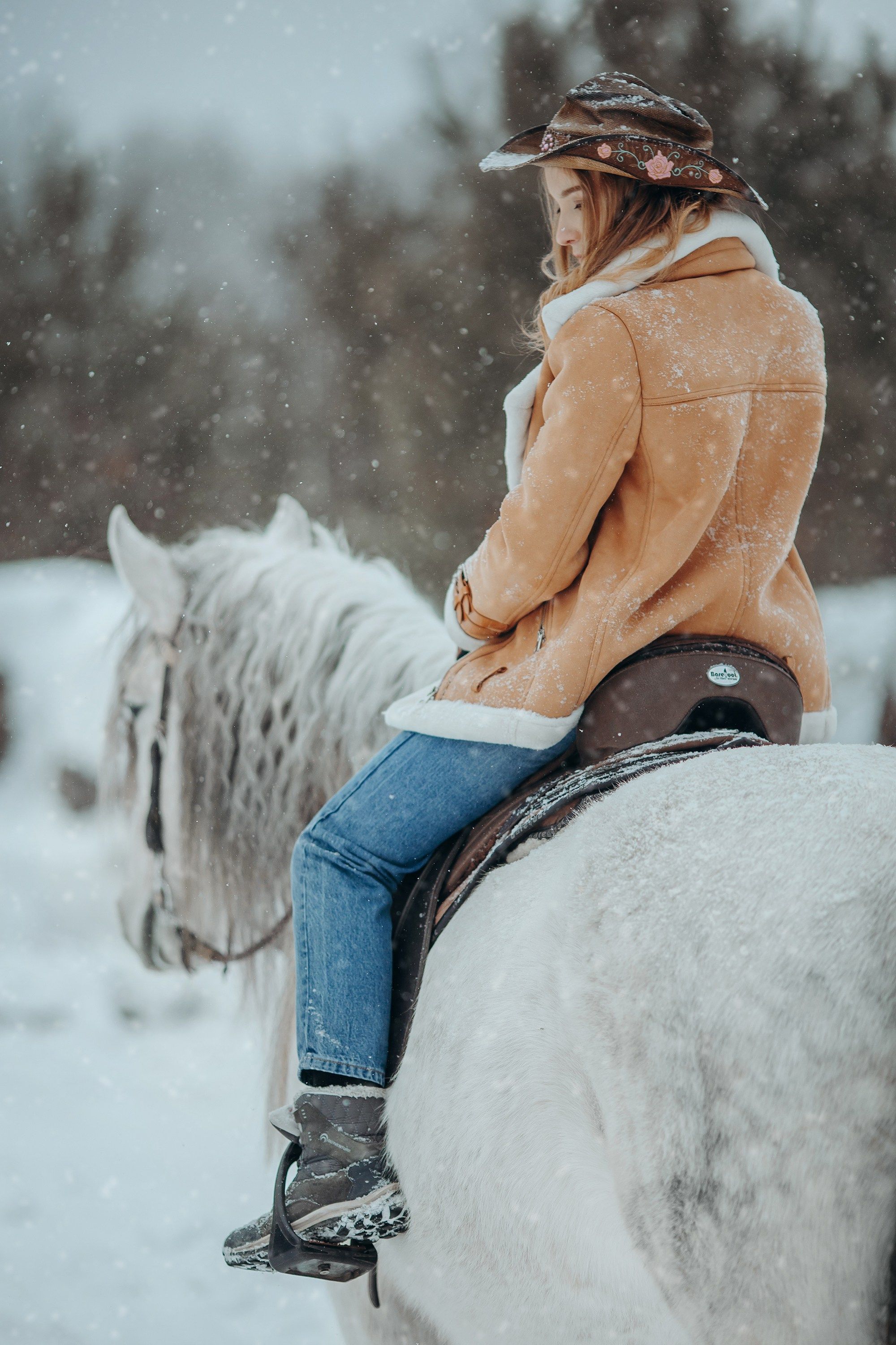 Снежная история. Анна Молчанова конный фотограф в Тюмени | фотосессии с лошадьми Тюмень