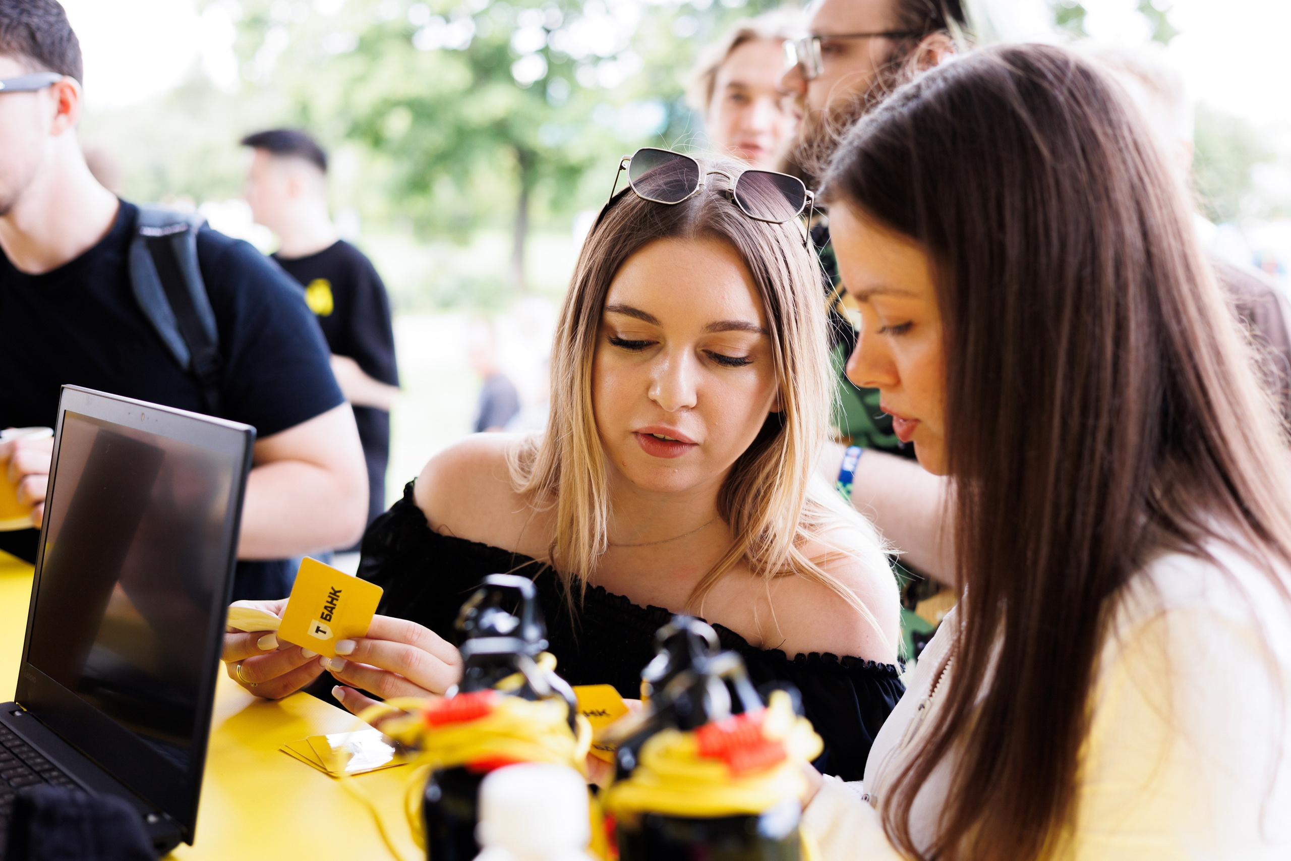 Стенд Т-Город на ИТ-Пикнике. Коммерческий фотограф Ксения Есина