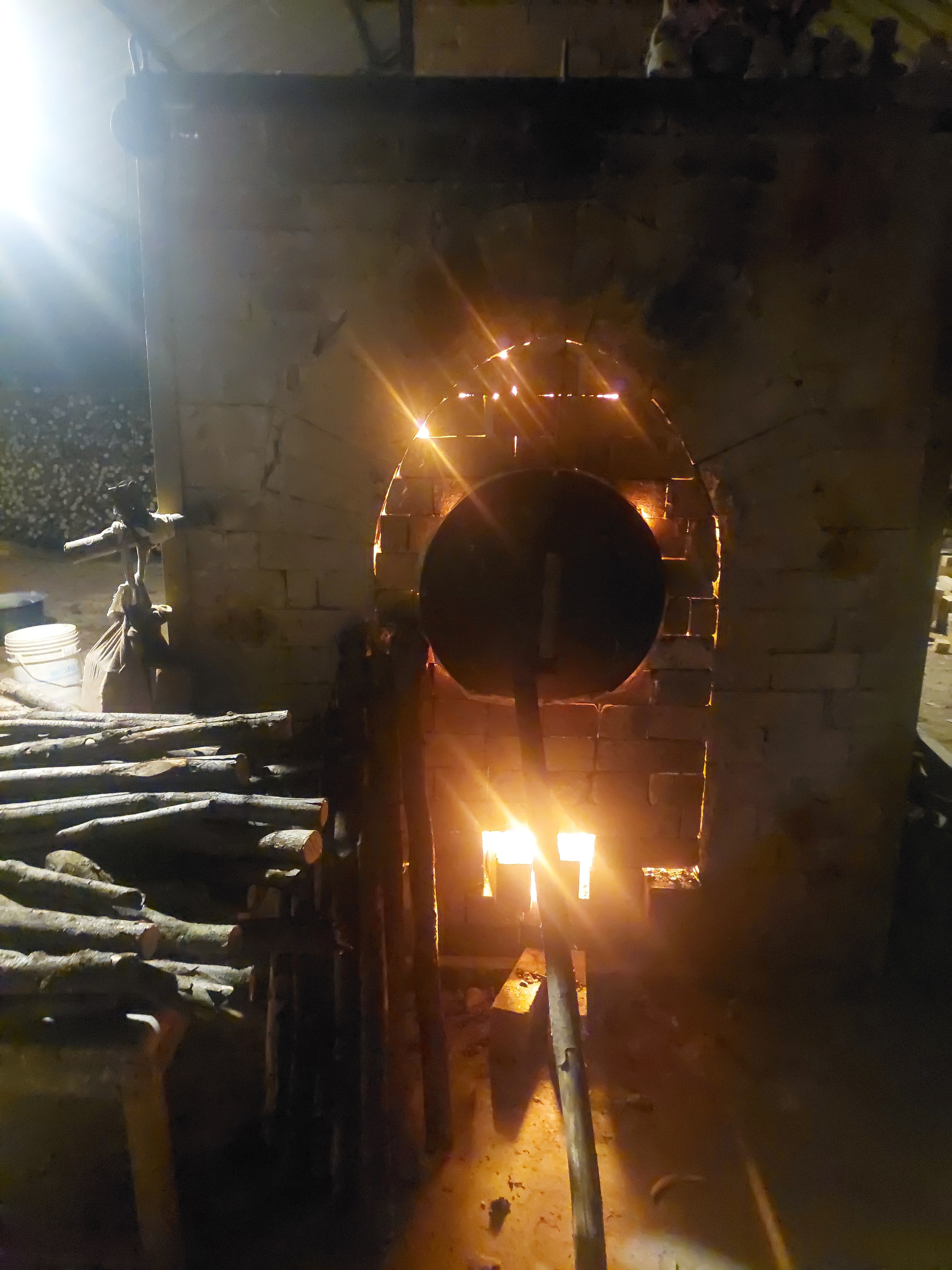 Дровяной обжиг в Индии — 2023. Керамика с историей. Елена Рогалёва