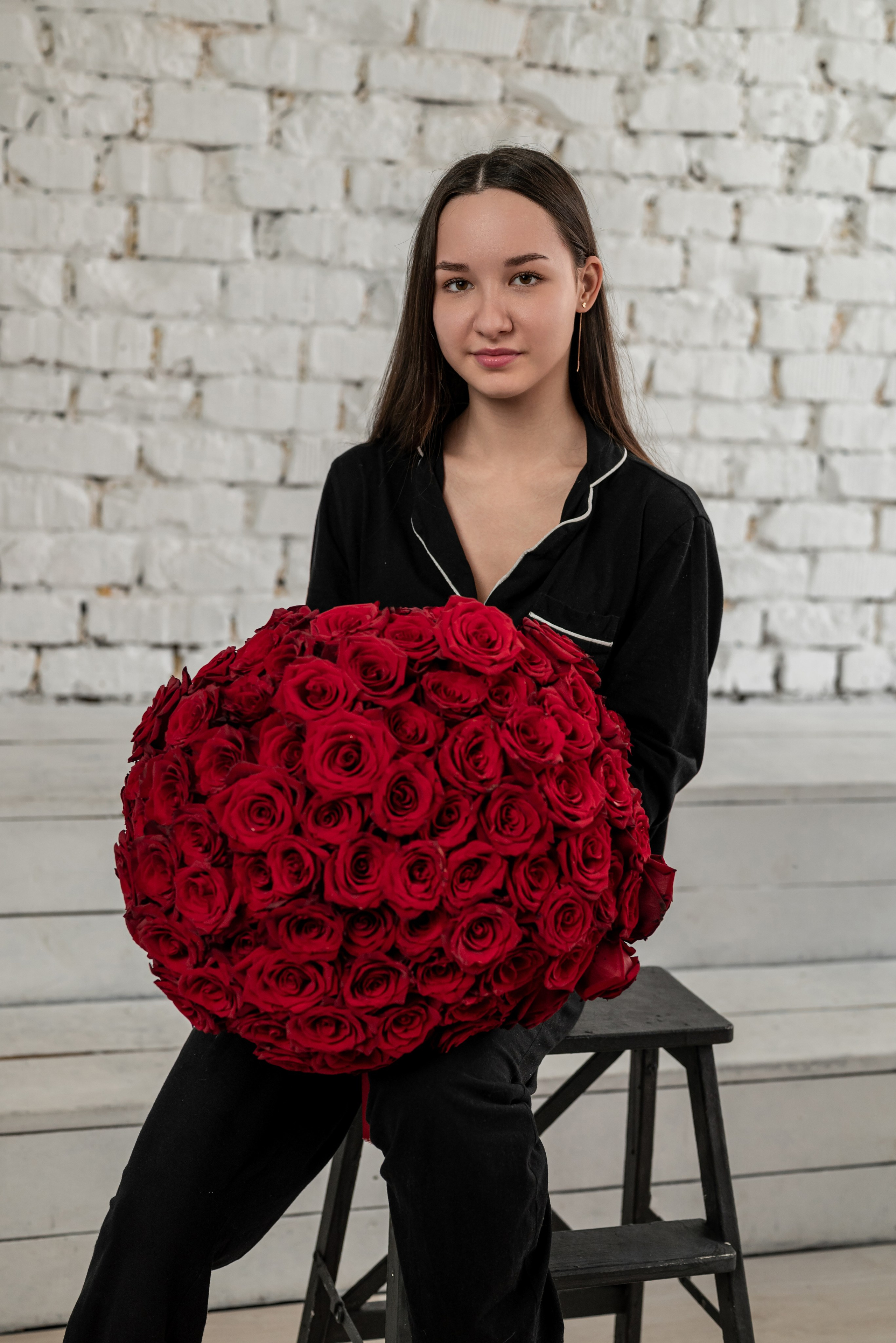 Фотопроект *101 красная роза* 2025 г. Фотограф в городе Салават