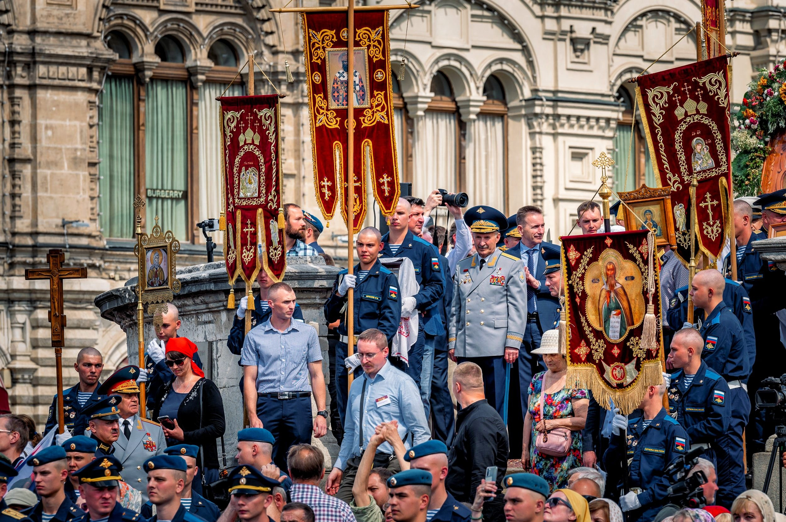 День ВДВ в Москве. Бизнес фотограф в Москве Алексей Кознев