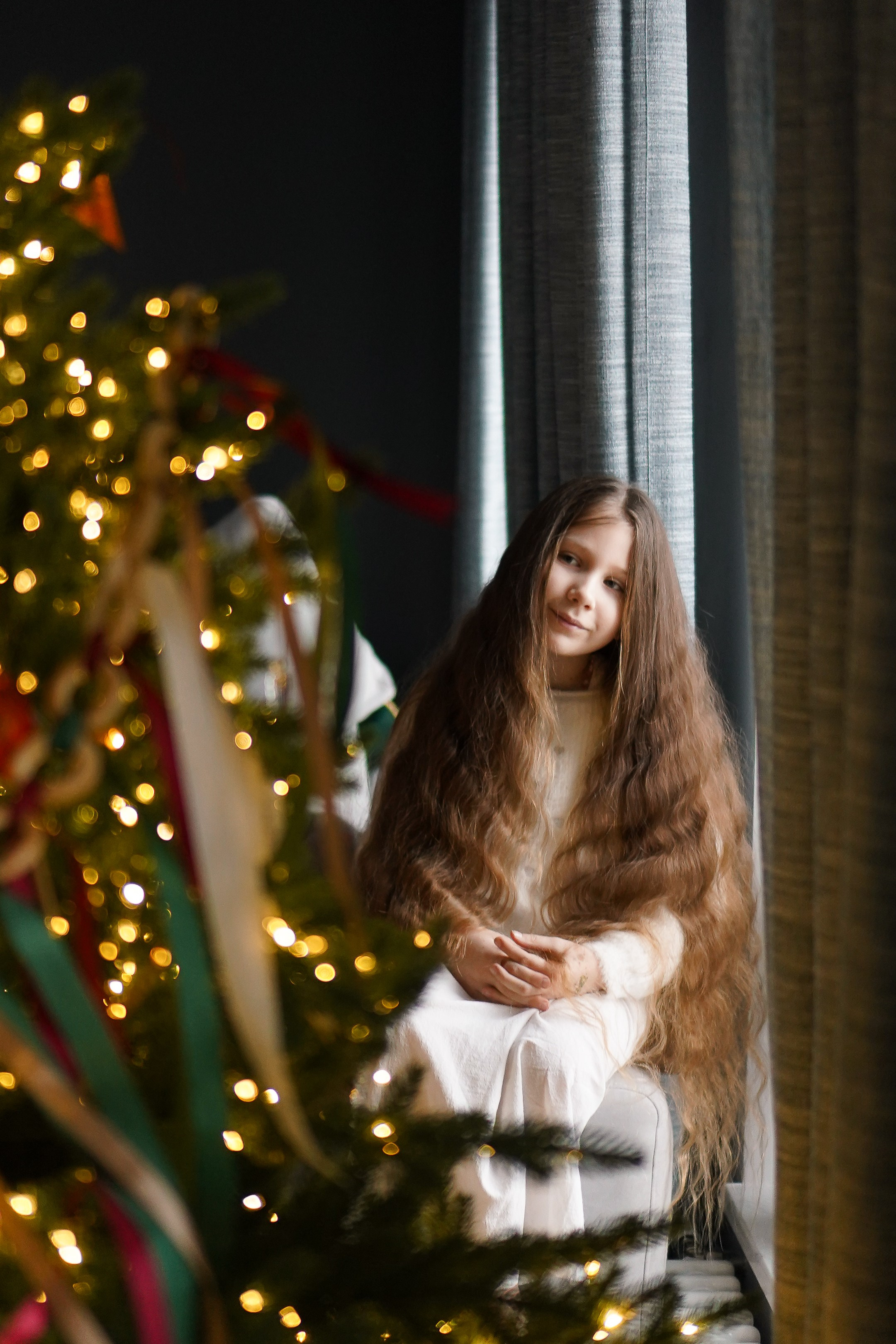 Новый год вчетвером. Семейный фотограф в Москве Коровушкина Наталья. Съемка контента