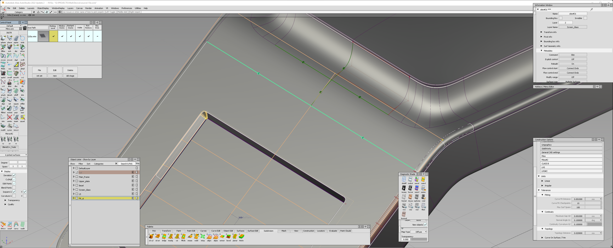Lumenis. Промышленный и Концепт-Дизайн. Александр Голубев