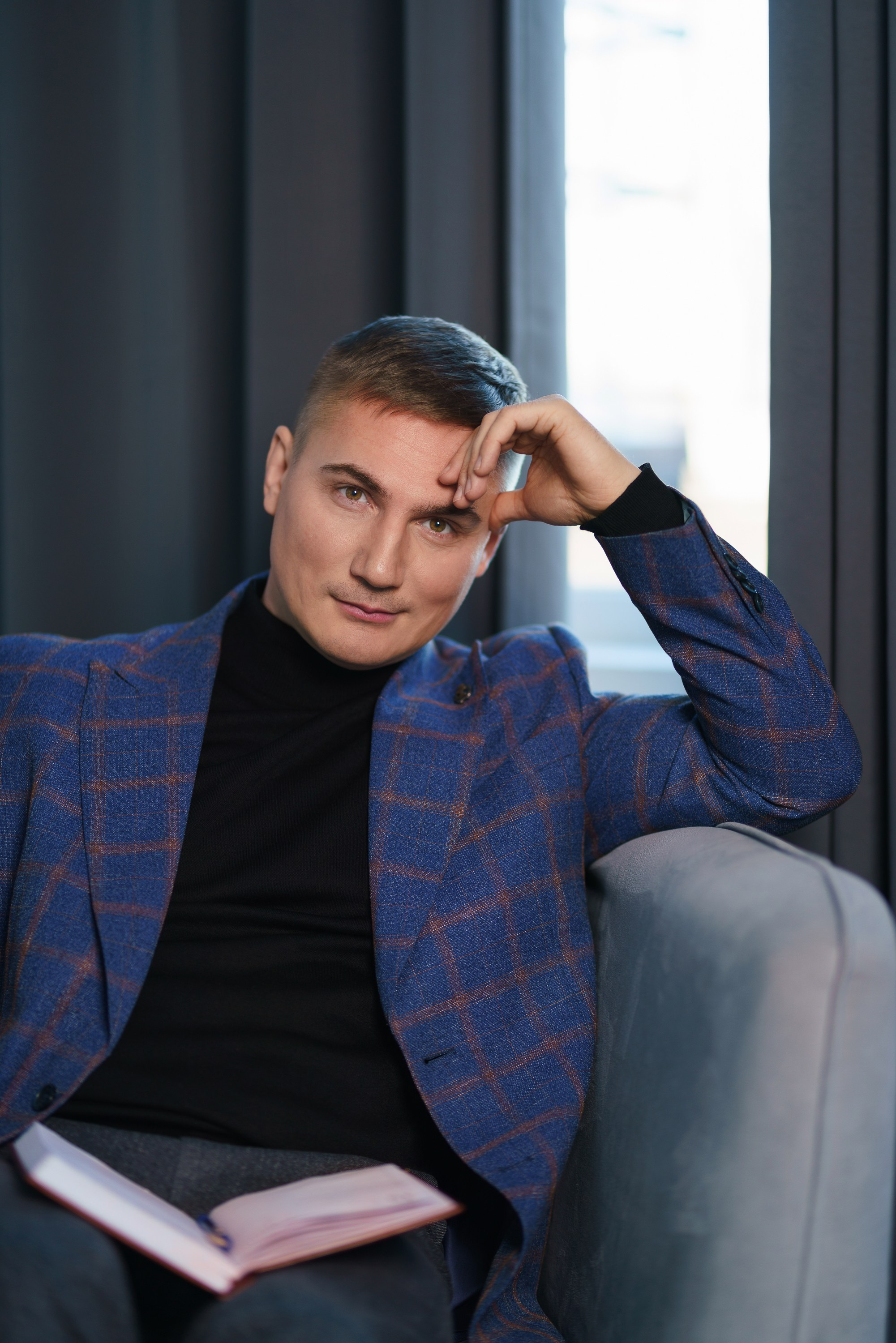 Бизнес —портрет. Фотосъемка для блога