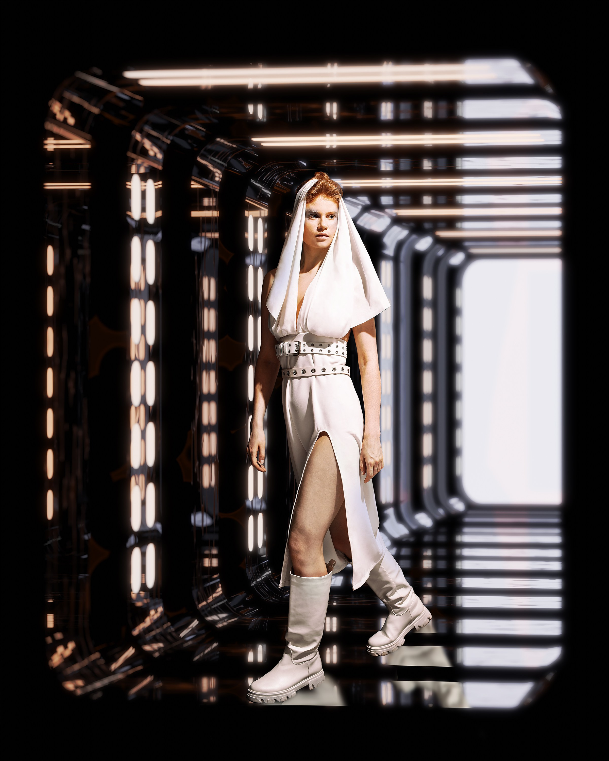 Cosmic tourists. Alyona Pukhanova — photographer, stylist, 3d designer, artist — Tbilisi, Georgia