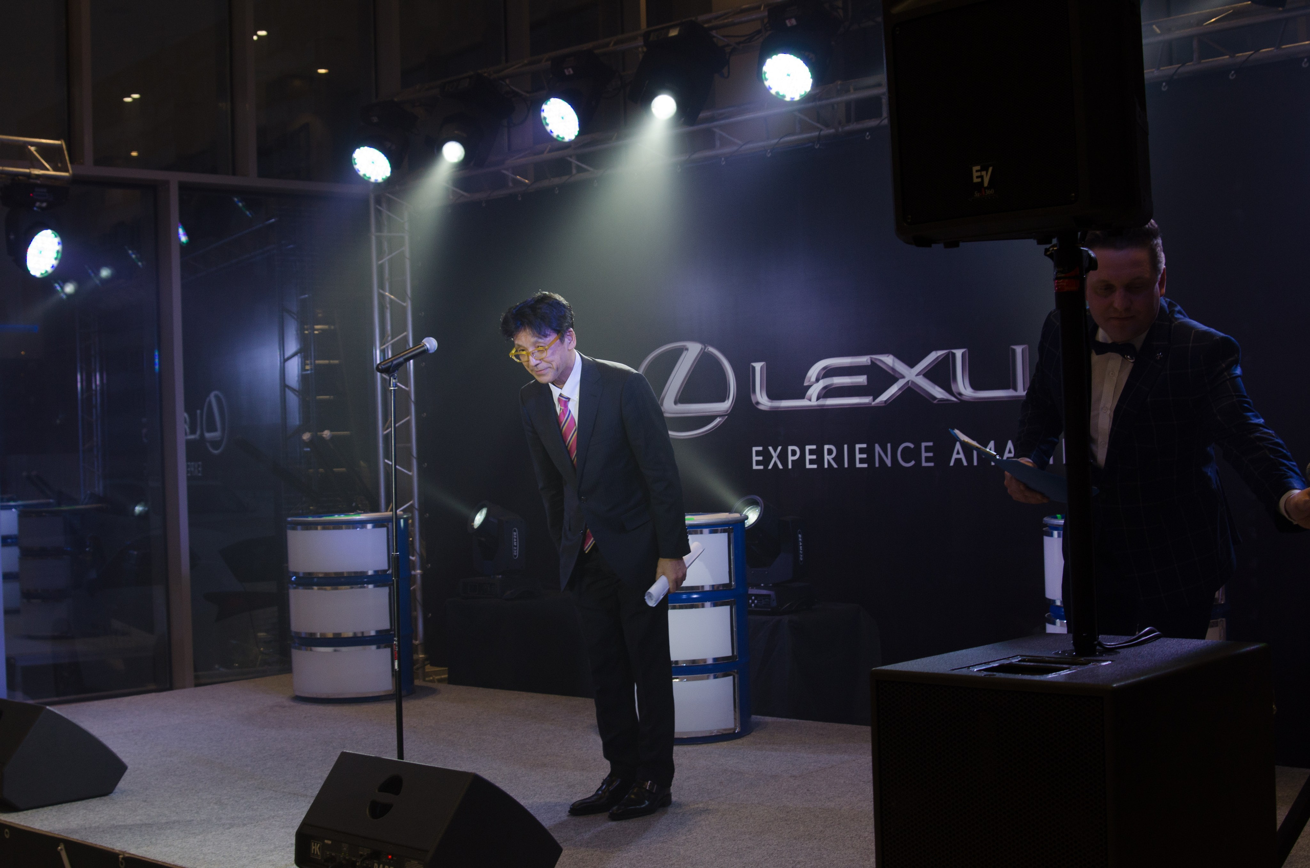 Открытие Lexus. Evgeniy Roslov