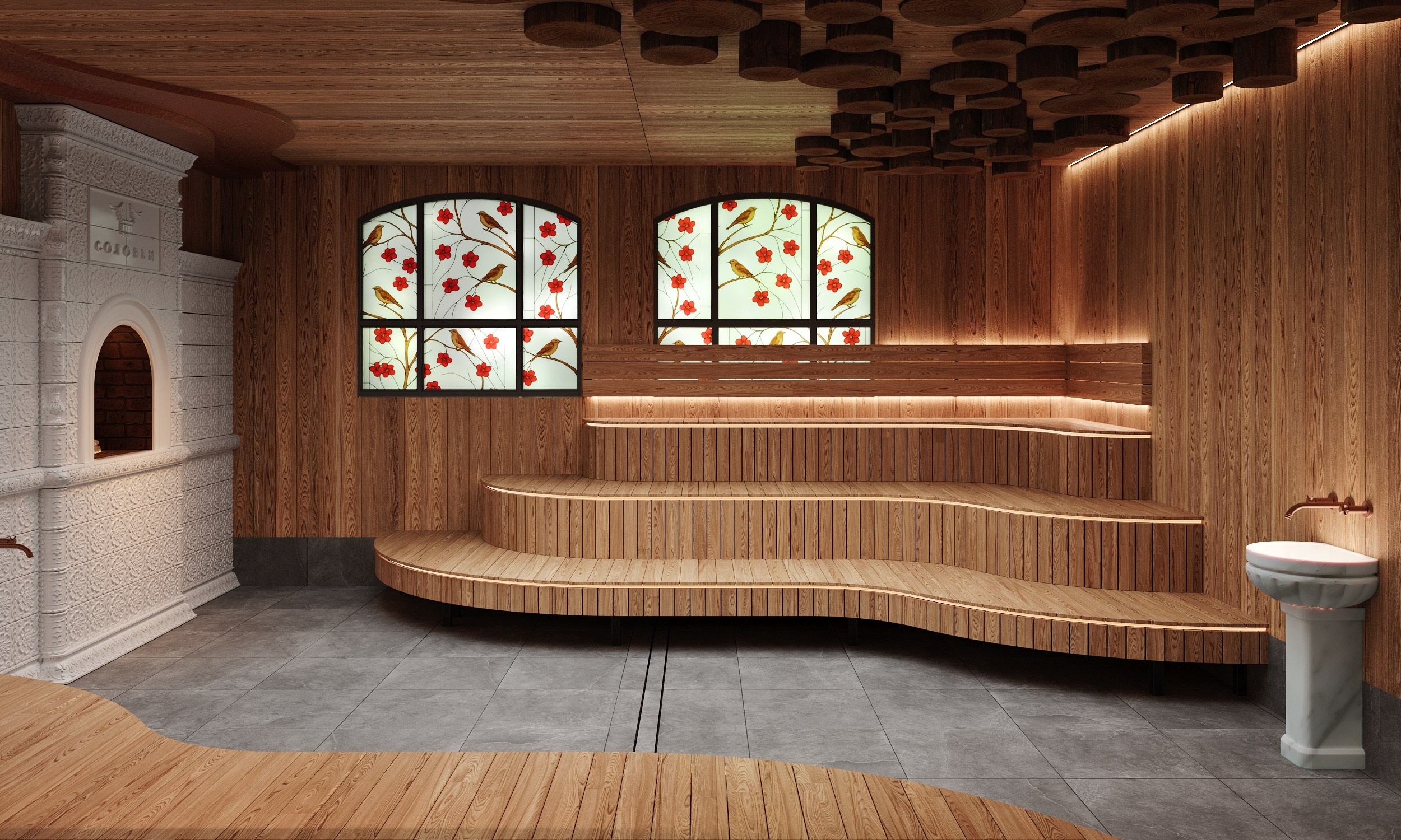 Solovi. Визуализация интерьера и архитектуры Надежда Чехун