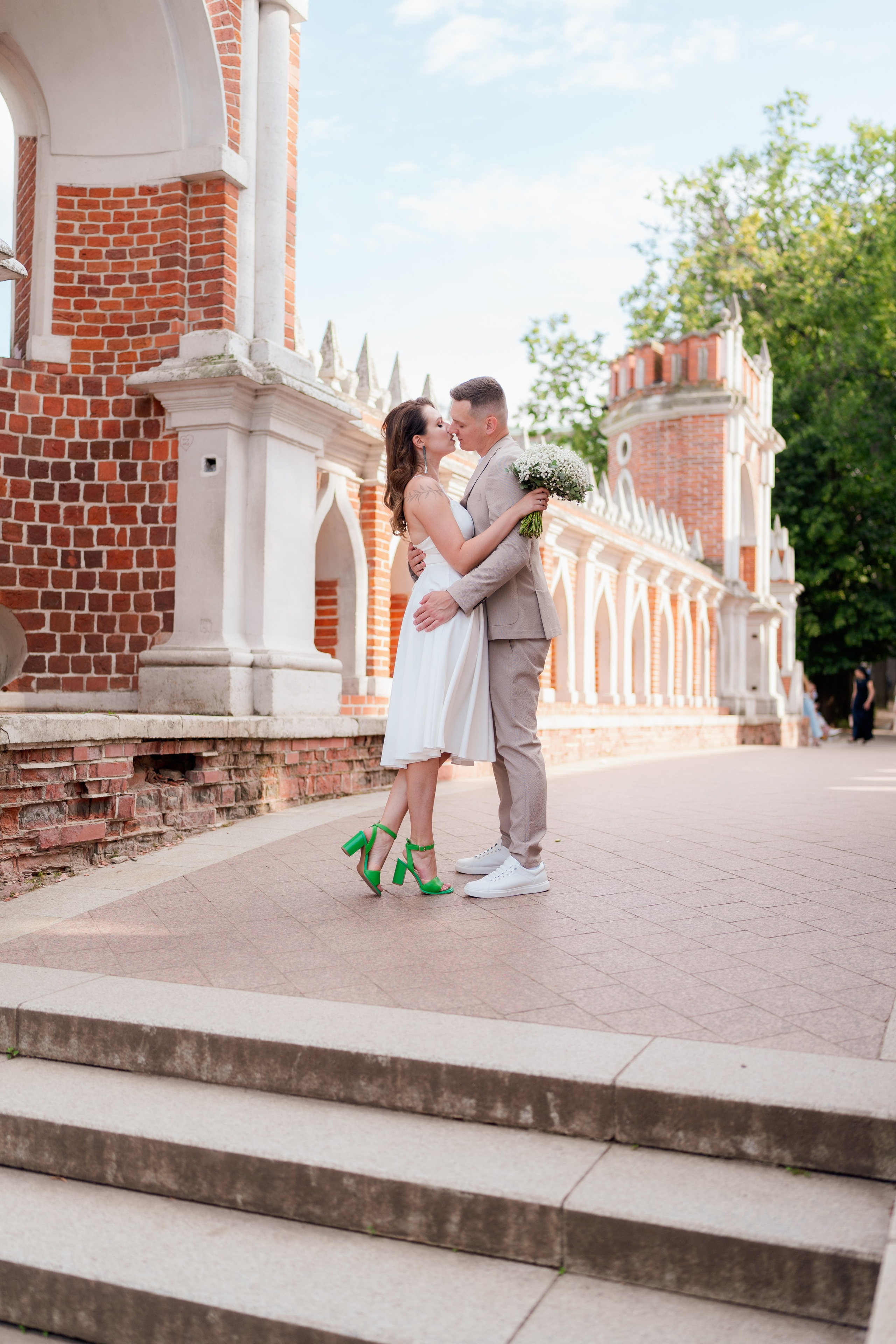 Марина и Дима. Царицыно. Свадебный фотограф Москва