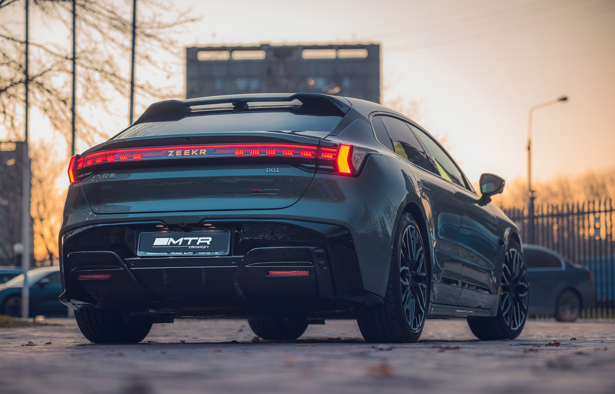 Обвес для  ZEEKR 001. Заур Халилов | Тюнинг и дизайн автомобилей