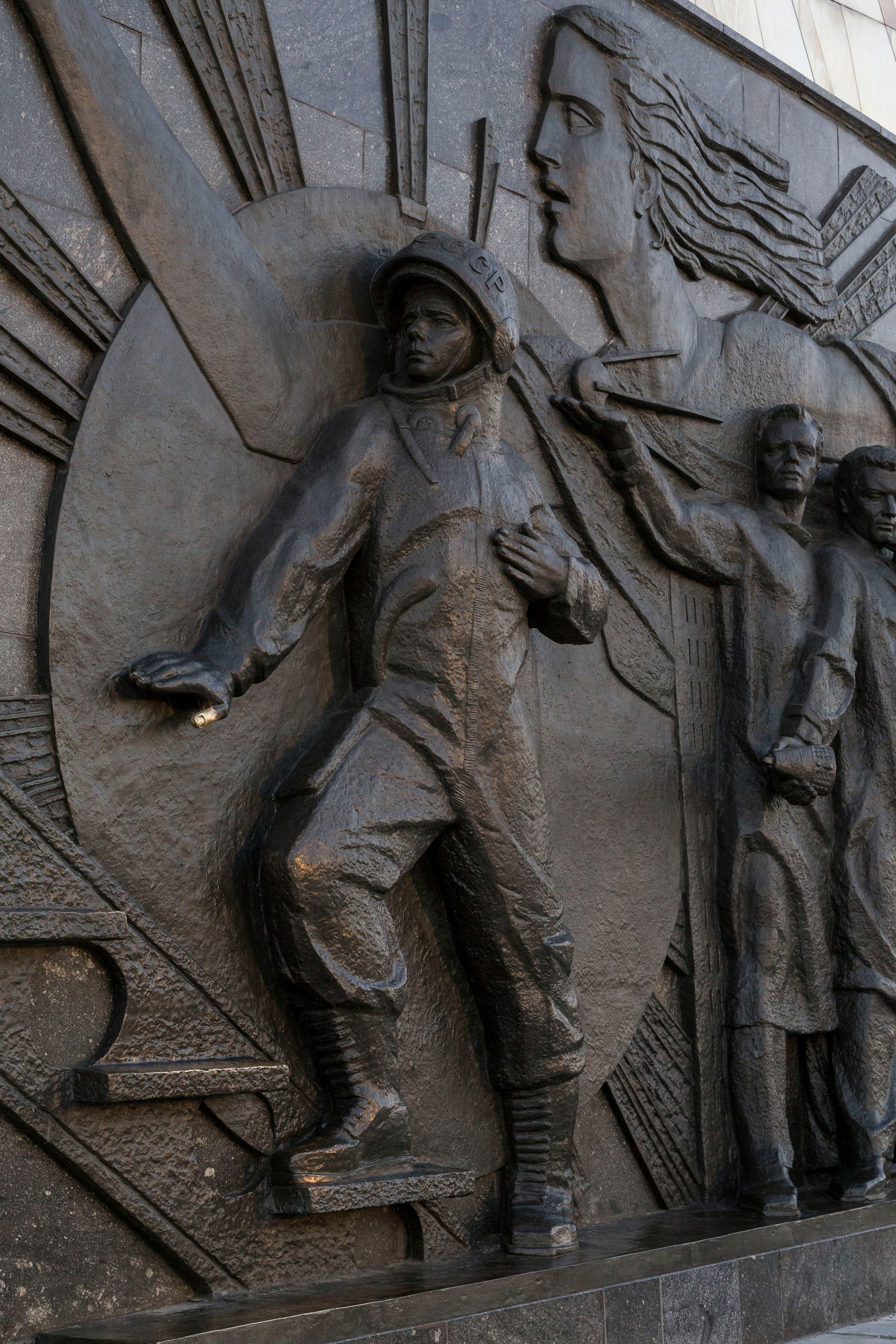 Монумент Покорителям космоса. Проект фотографа Александра Высокина — «Фотоархитектоника»