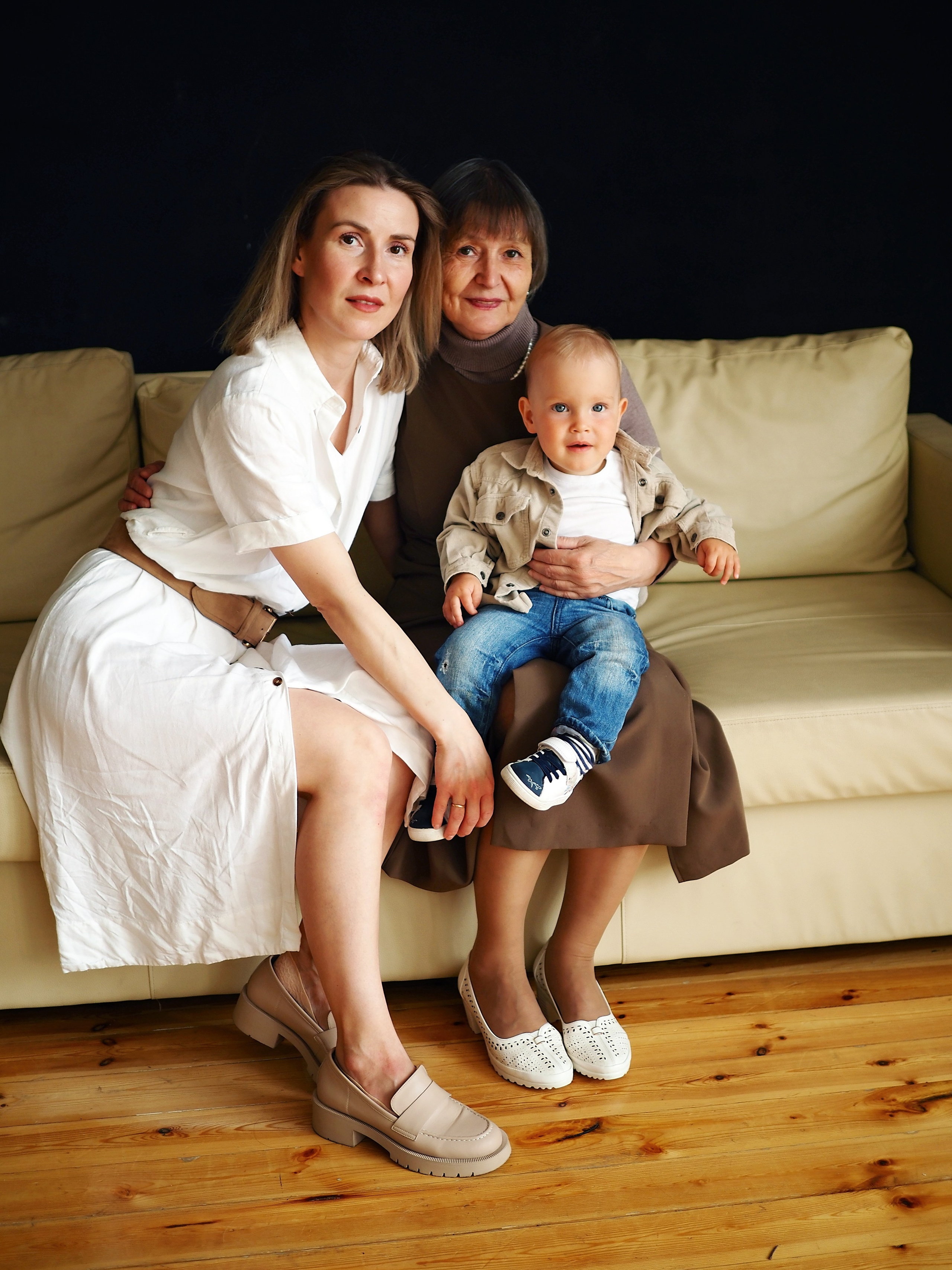 Семья 3 поколения. Семейный фотограф Ольга Барабанова