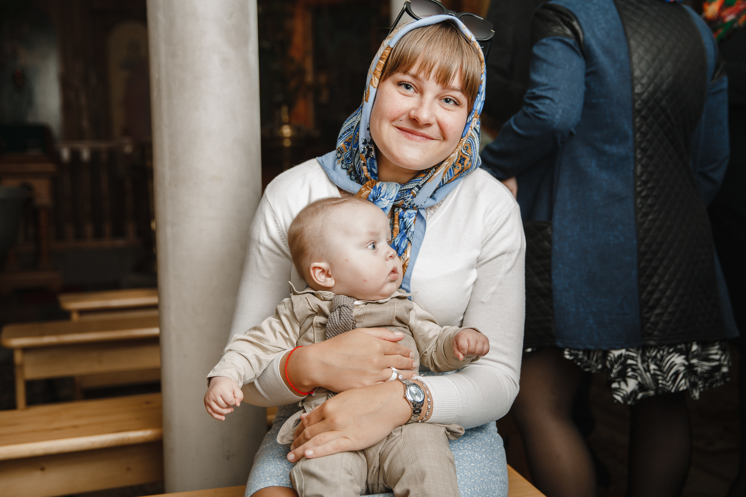 Фотограф на крещение в Монино Скорбященский храм г. Лосино-Петровский