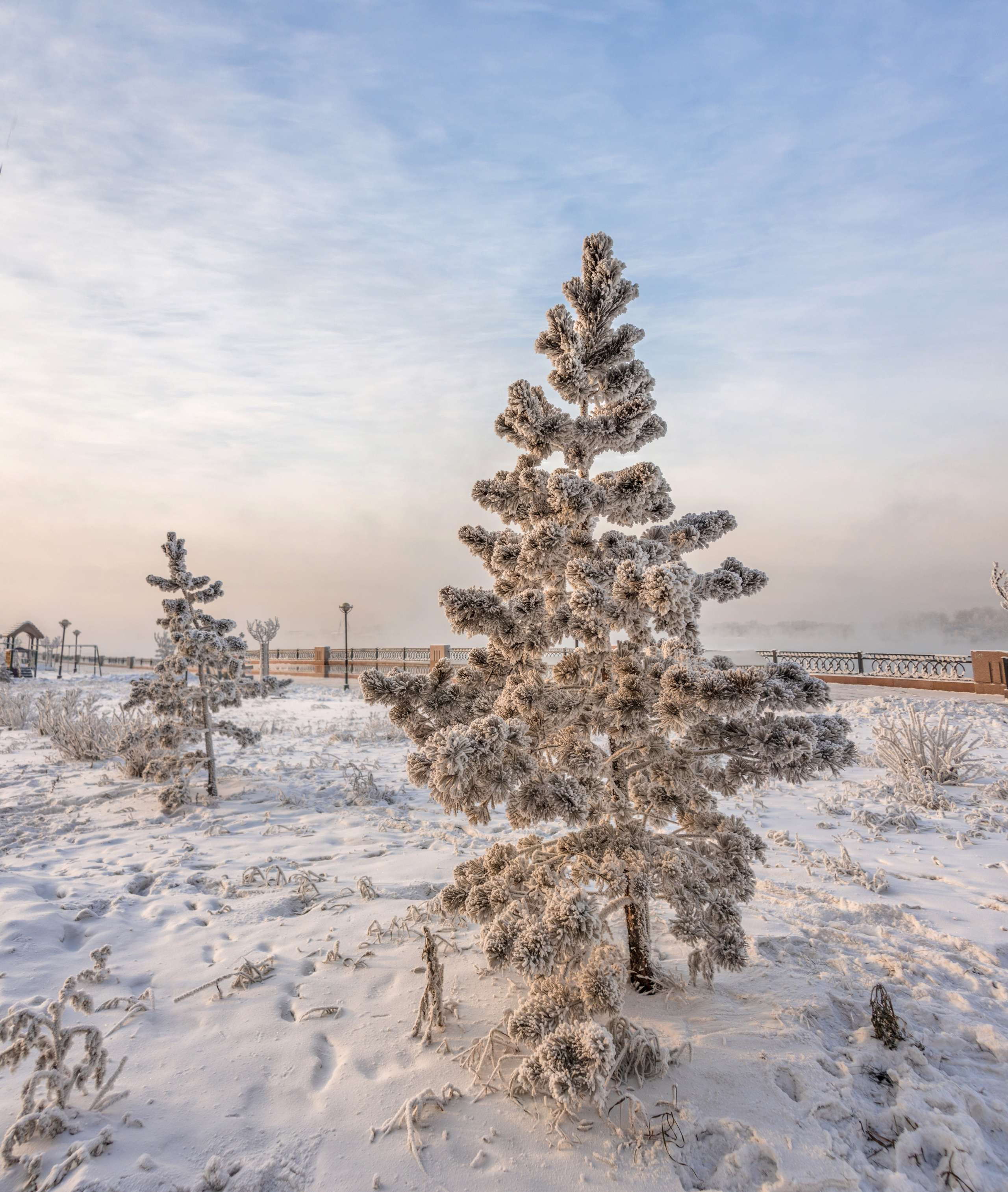 Зимний Иркутск. Фотограф Лара Кучина