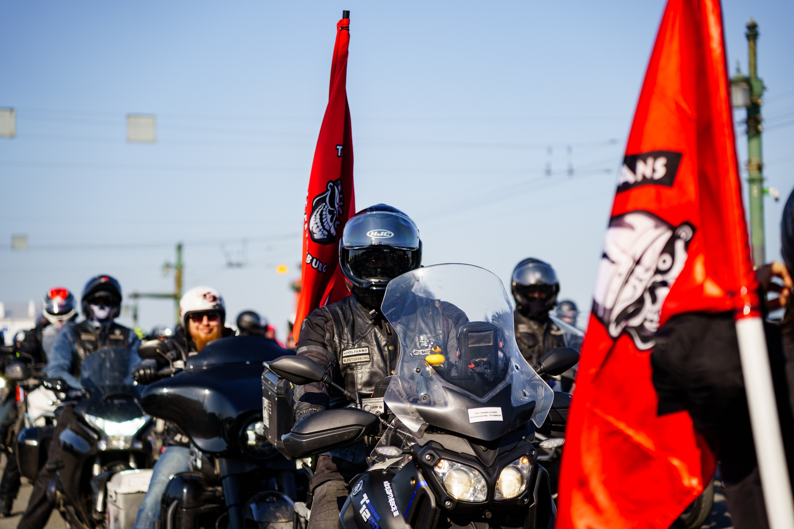 Прохват мотоклуба Norman Riders ч.1. Концертный и репортажный фотограф в Санкт-Петербурге Слава Пахомов