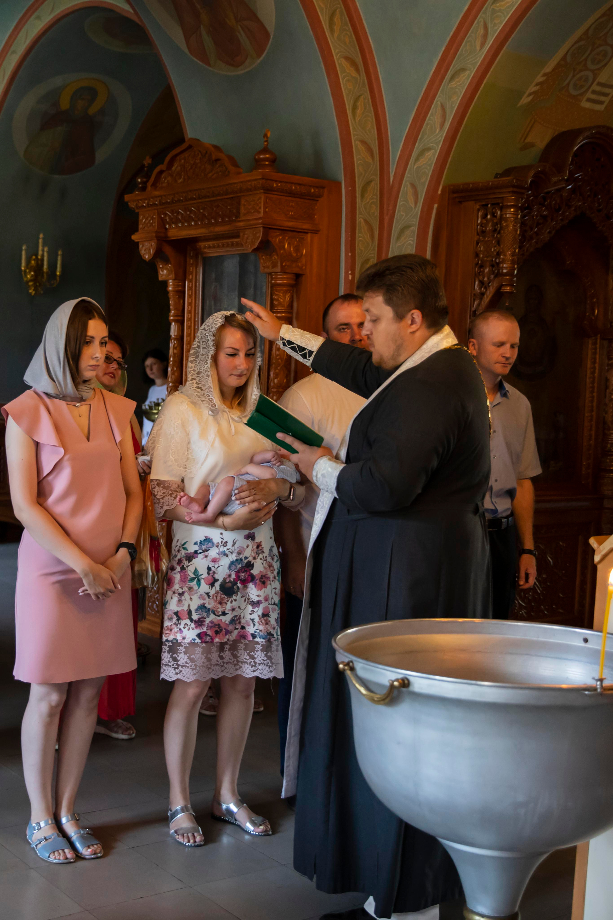 Крещение Владимира. Семейный фотограф в Туле Яна Денисова — семейная фотосессия