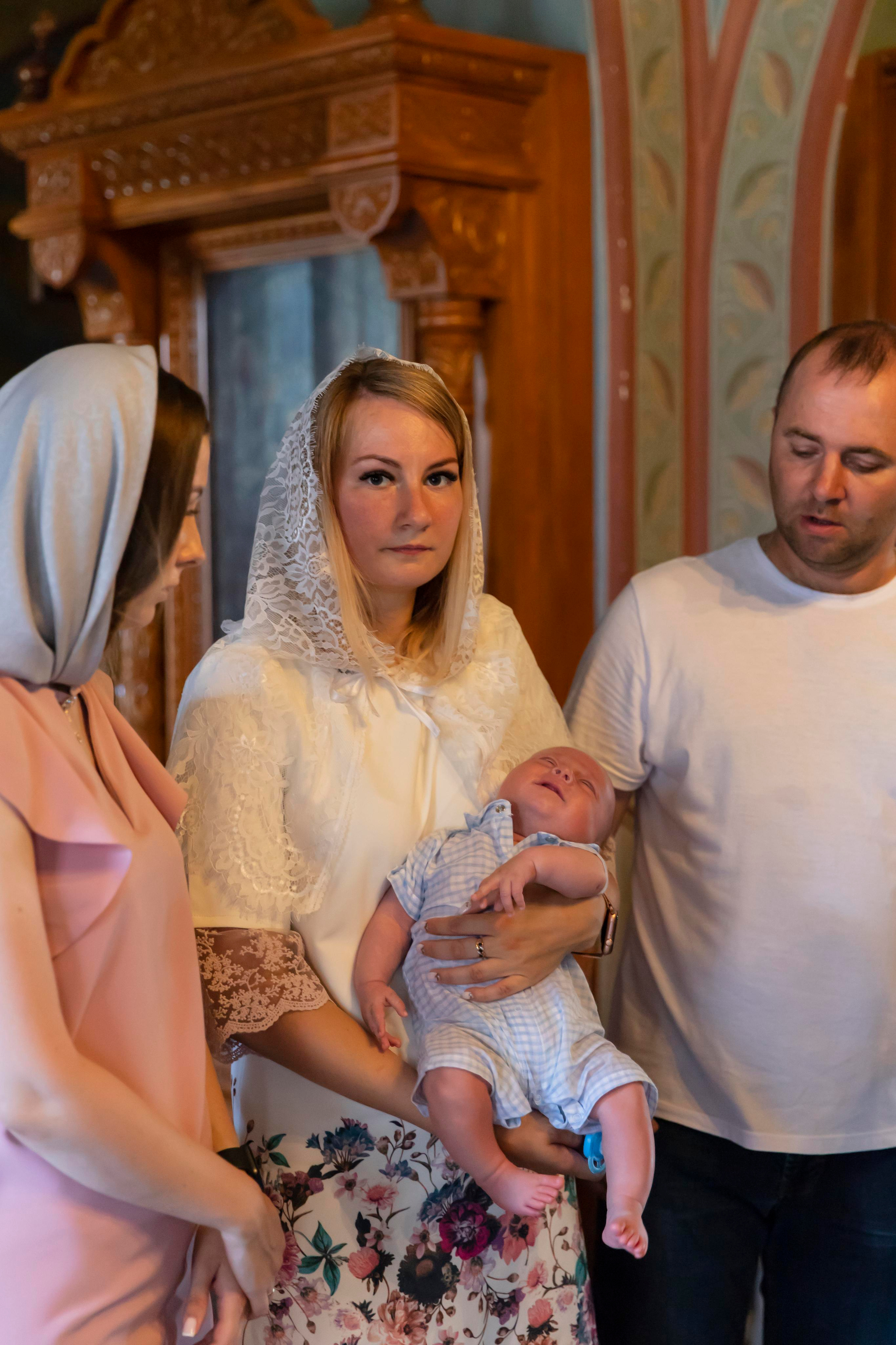 Крещение Владимира. Семейный фотограф в Туле Яна Денисова — семейная фотосессия