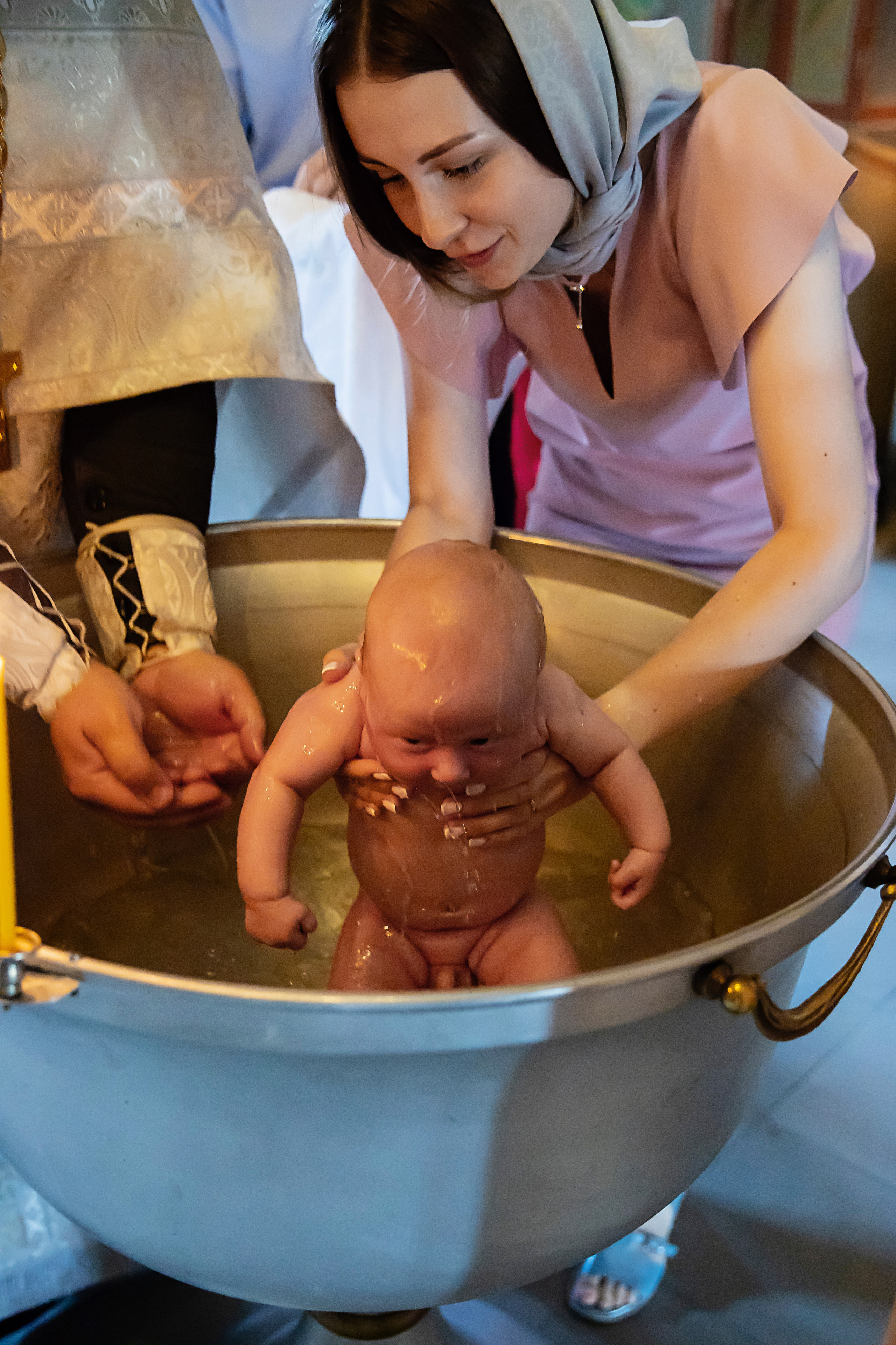 Крещение Владимира. Семейный фотограф в Туле Яна Денисова — семейная фотосессия