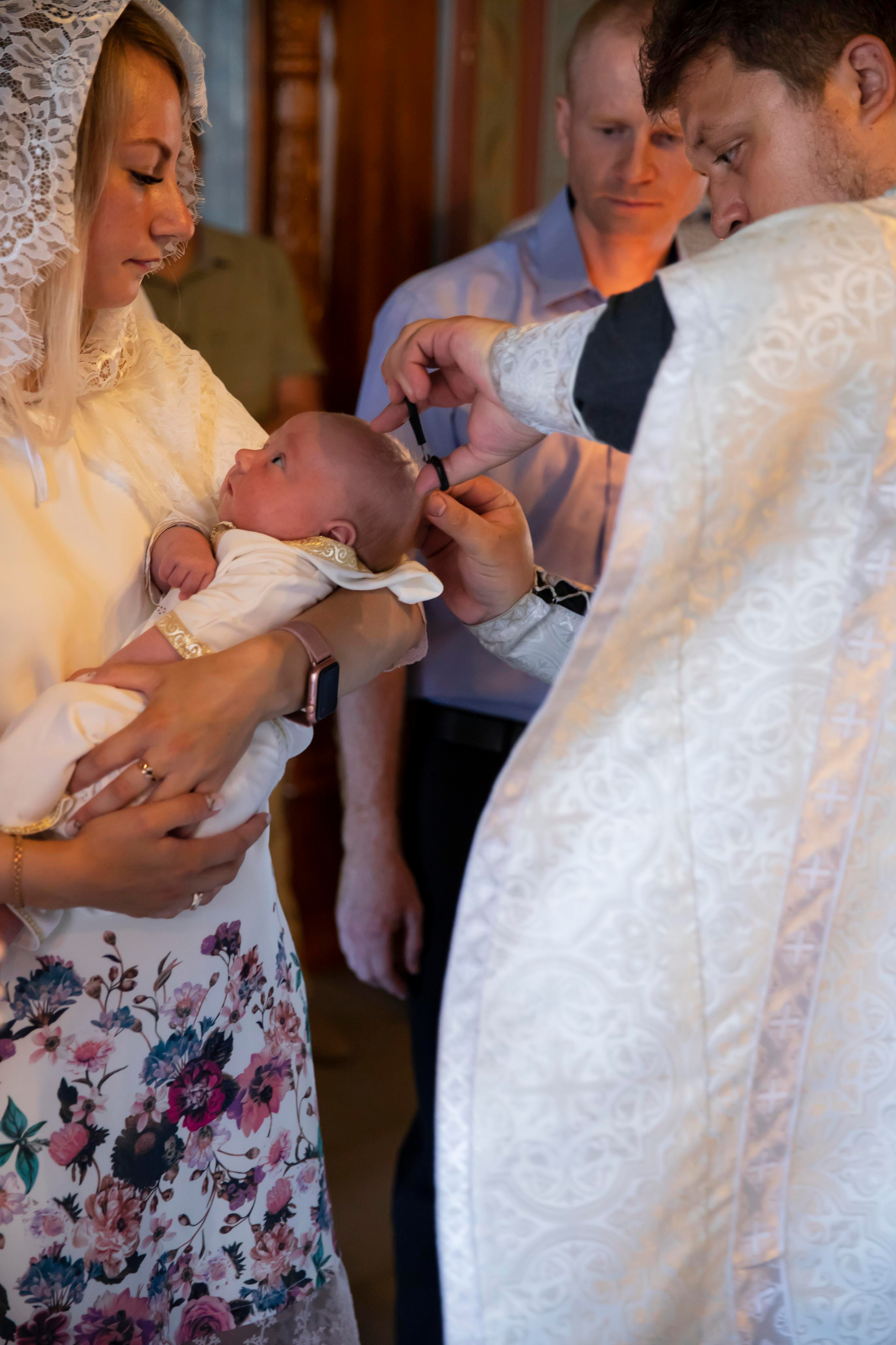 Крещение Владимира. Семейный фотограф в Туле Яна Денисова — семейная фотосессия