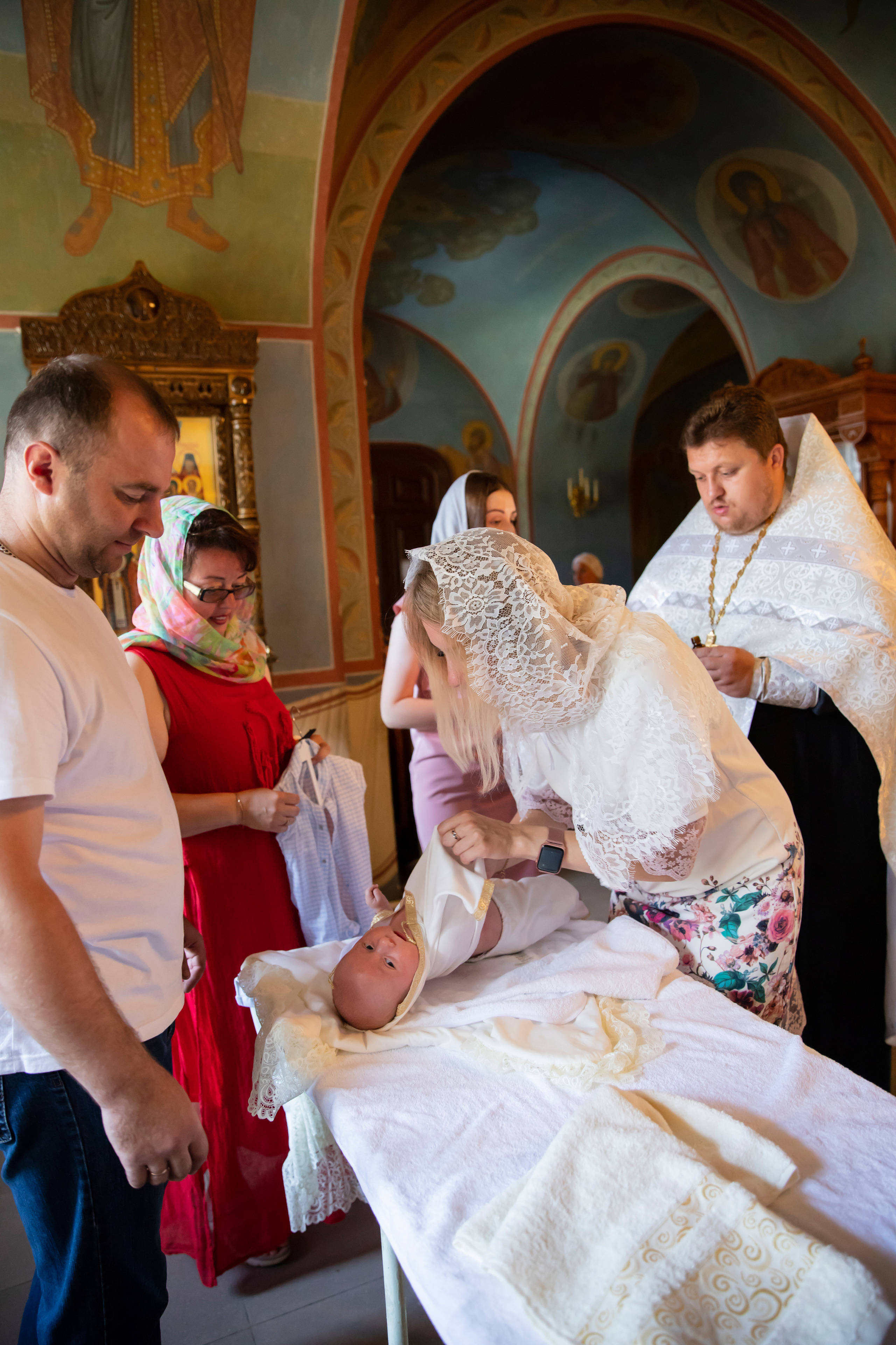 Крещение Владимира. Семейный фотограф в Туле Яна Денисова — семейная фотосессия