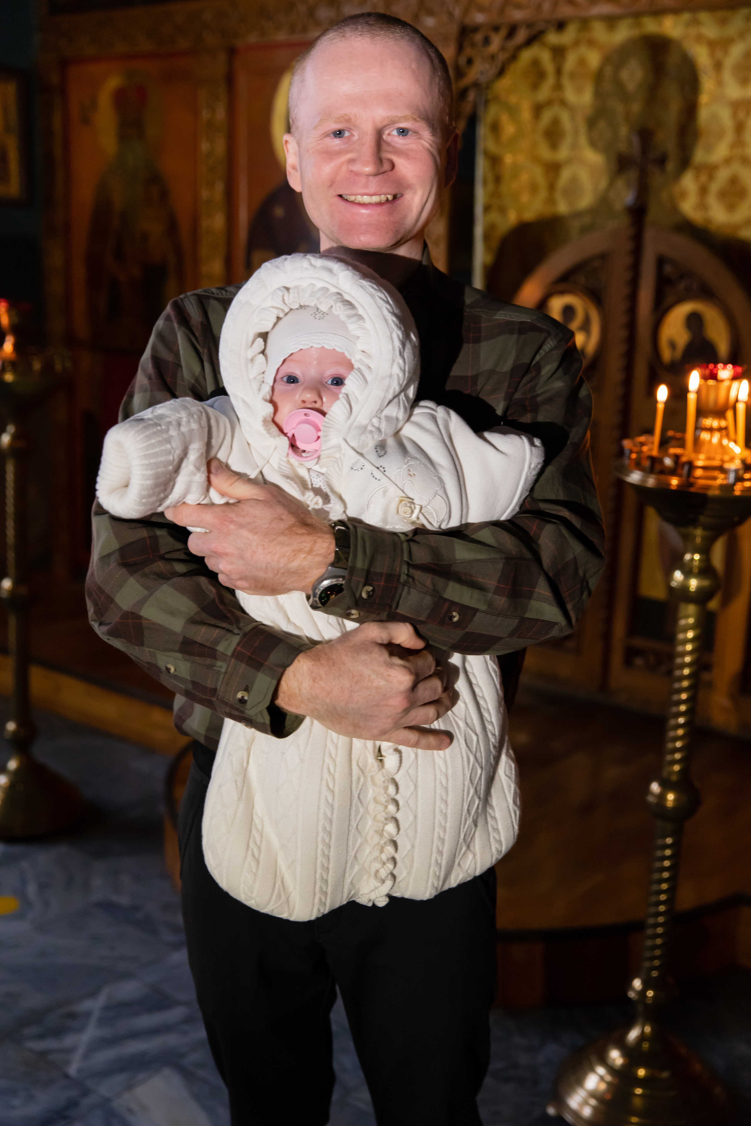 Крещение Вероники. Семейный фотограф в Туле Яна Денисова — семейная фотосессия