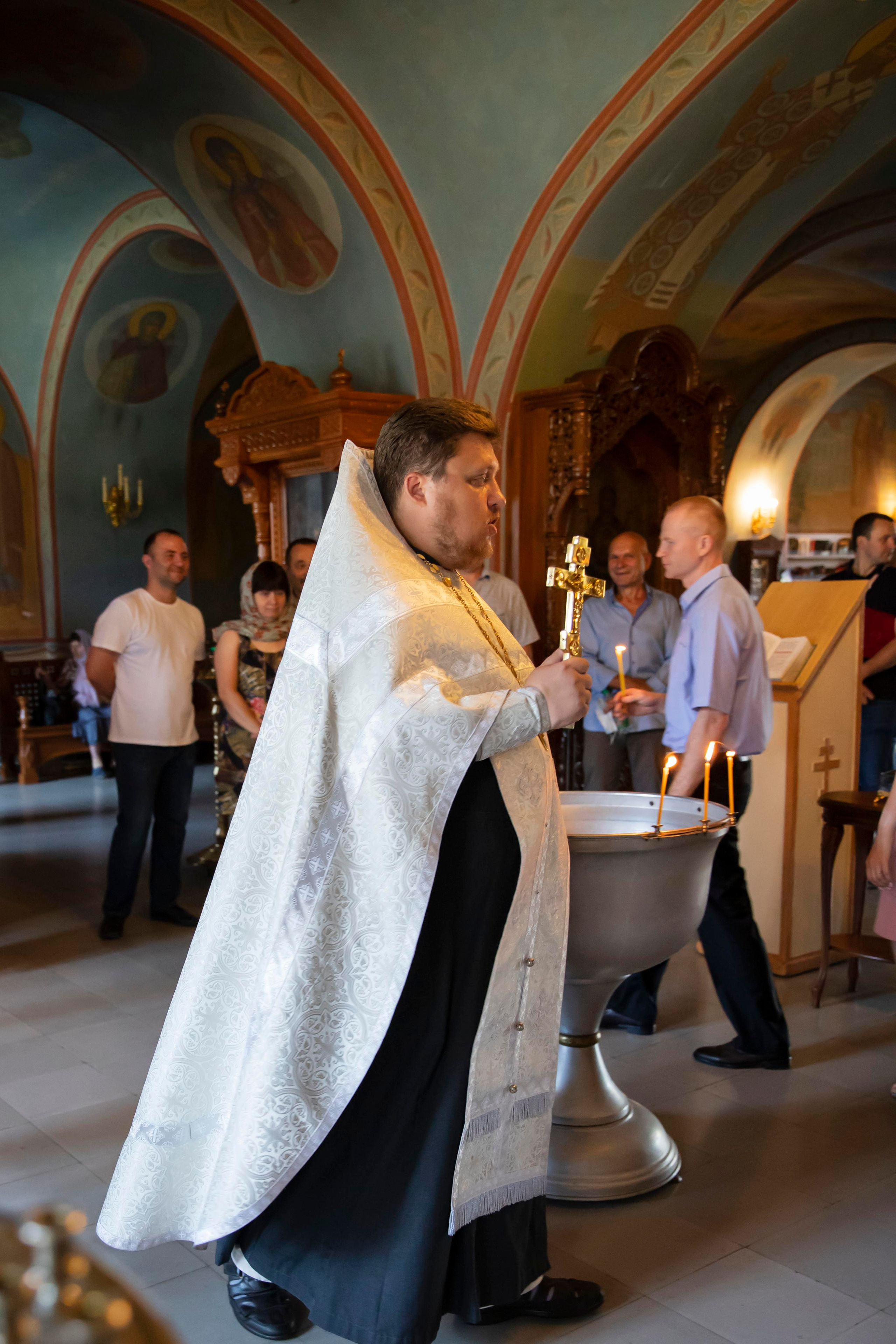 Крещение Владимира. Семейный фотограф в Туле Яна Денисова — семейная фотосессия