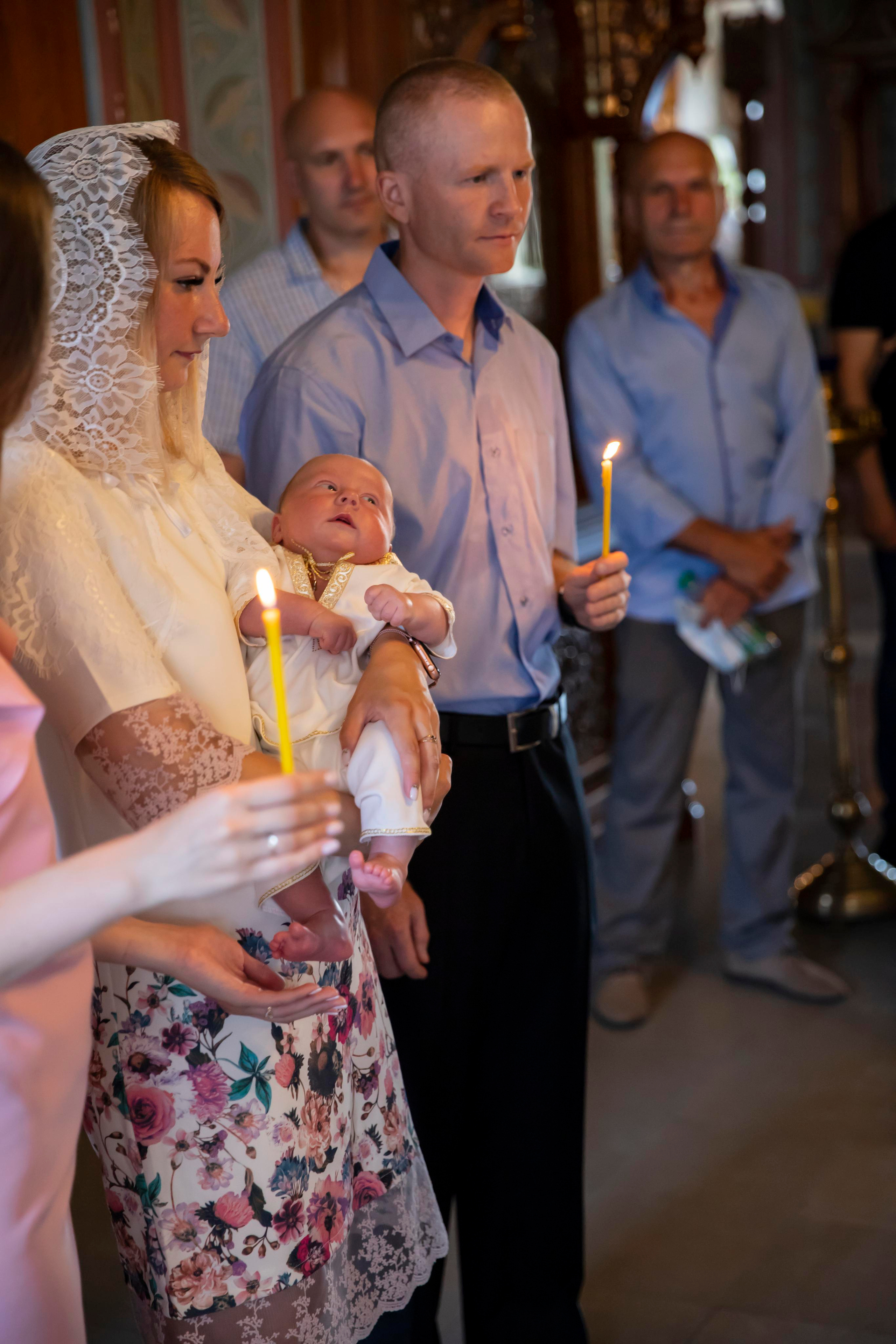 Крещение Владимира. Семейный фотограф в Туле Яна Денисова — семейная фотосессия