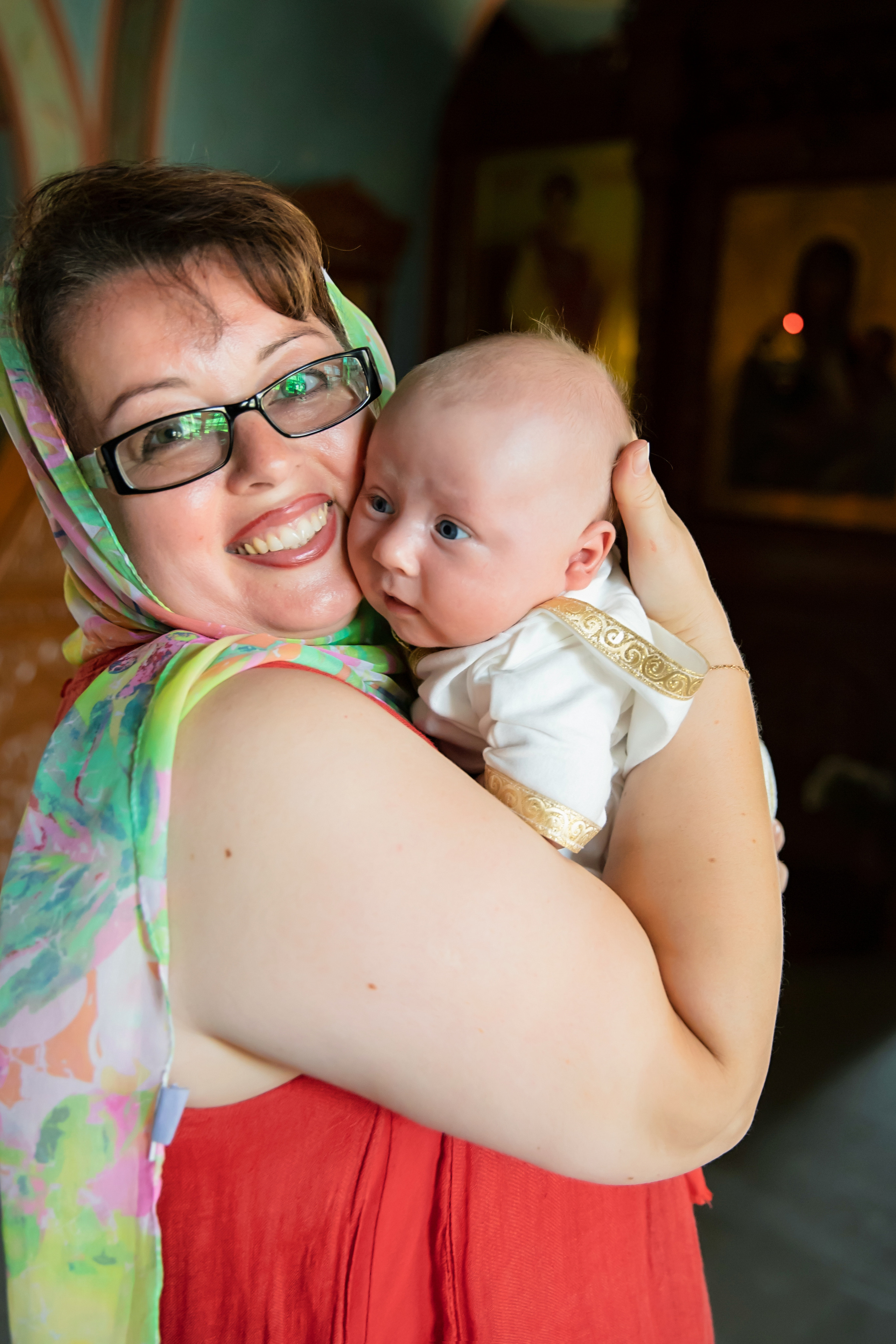Крещение Владимира. Семейный фотограф в Туле Яна Денисова — семейная фотосессия