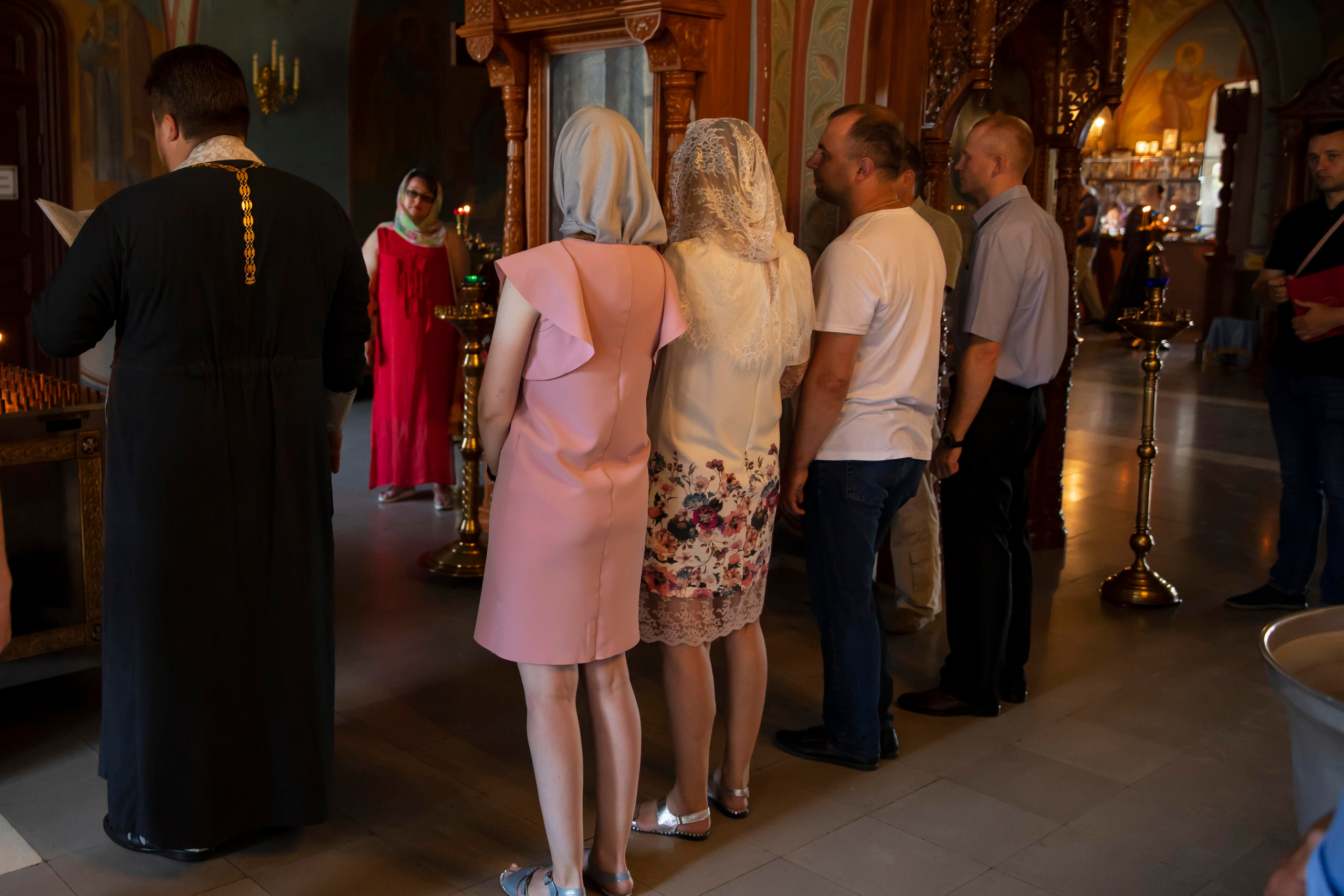 Крещение Владимира. Семейный фотограф в Туле Яна Денисова — семейная фотосессия