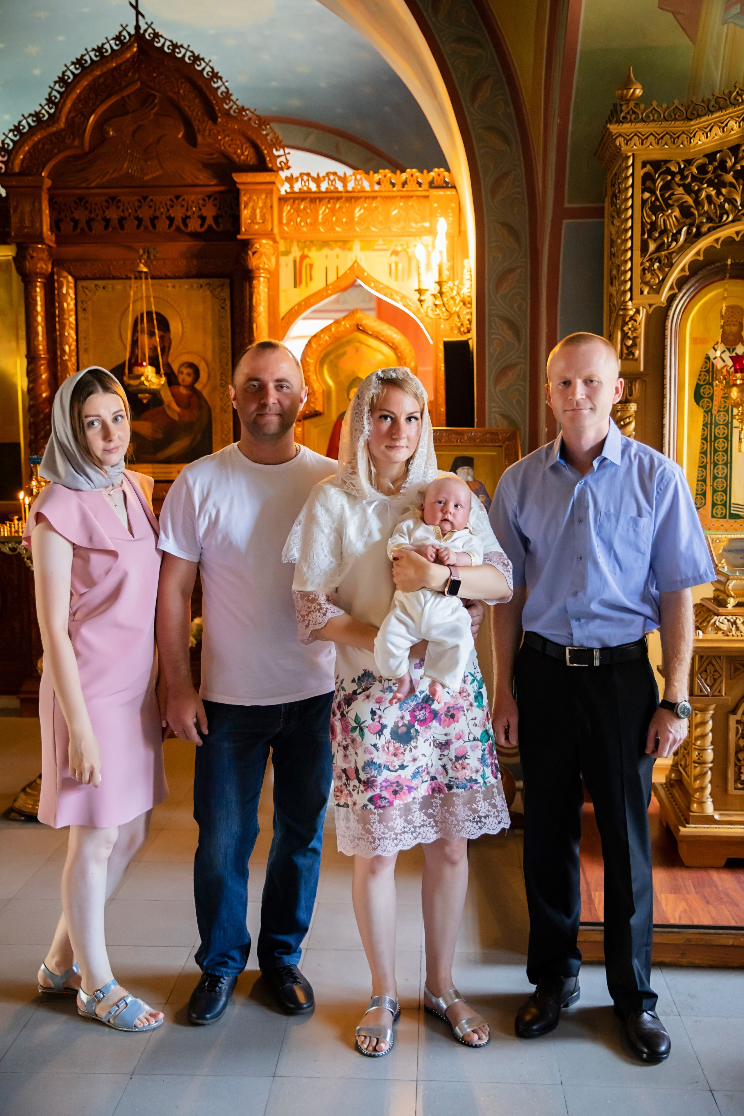Крещение Владимира. Семейный фотограф в Туле Яна Денисова — семейная фотосессия