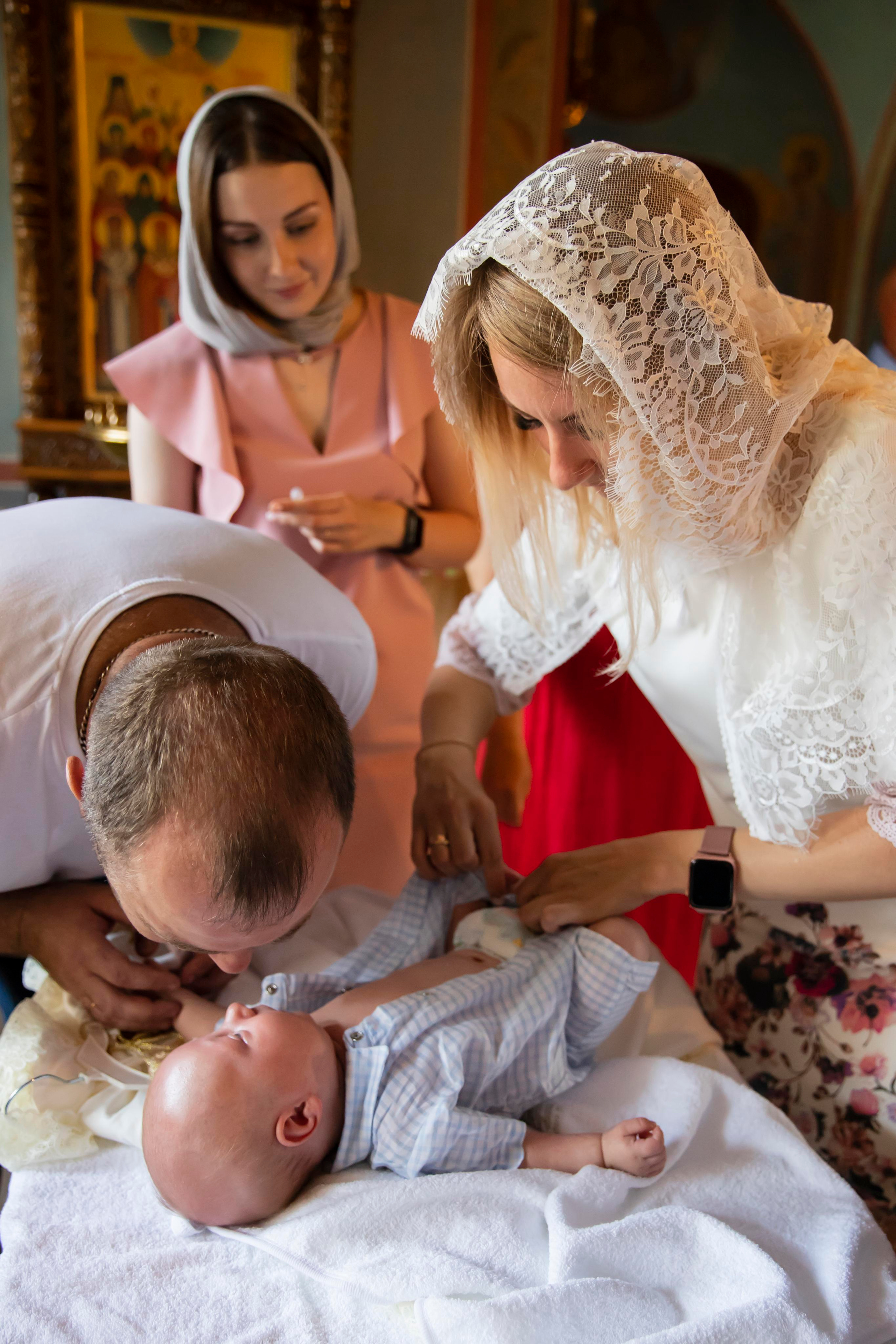 Крещение Владимира. Семейный фотограф в Туле Яна Денисова — семейная фотосессия
