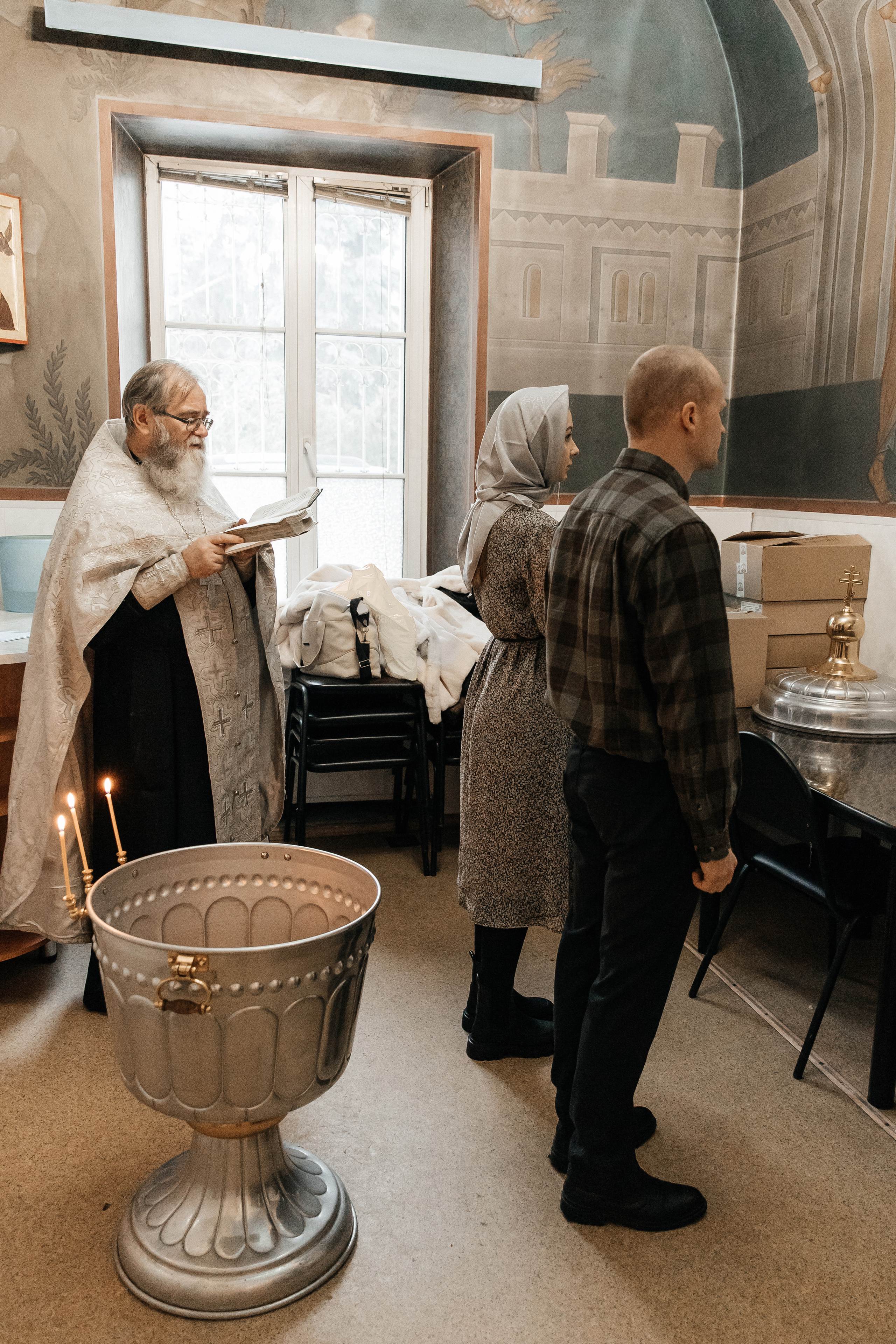 Крещение Вероники. Семейный фотограф в Туле Яна Денисова — семейная фотосессия