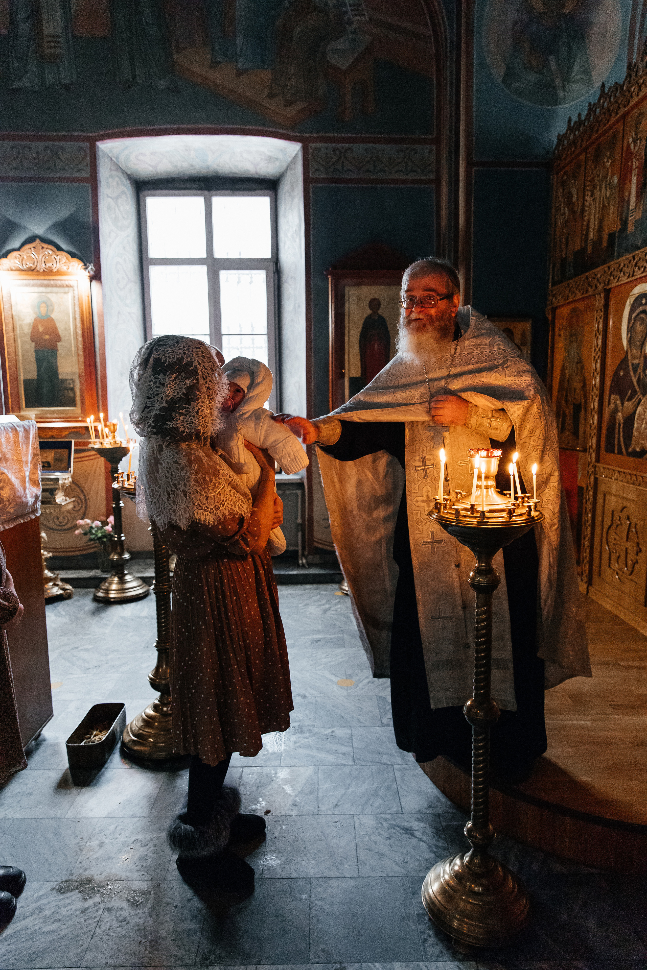 Крещение Вероники. Семейный фотограф в Туле Яна Денисова — семейная фотосессия