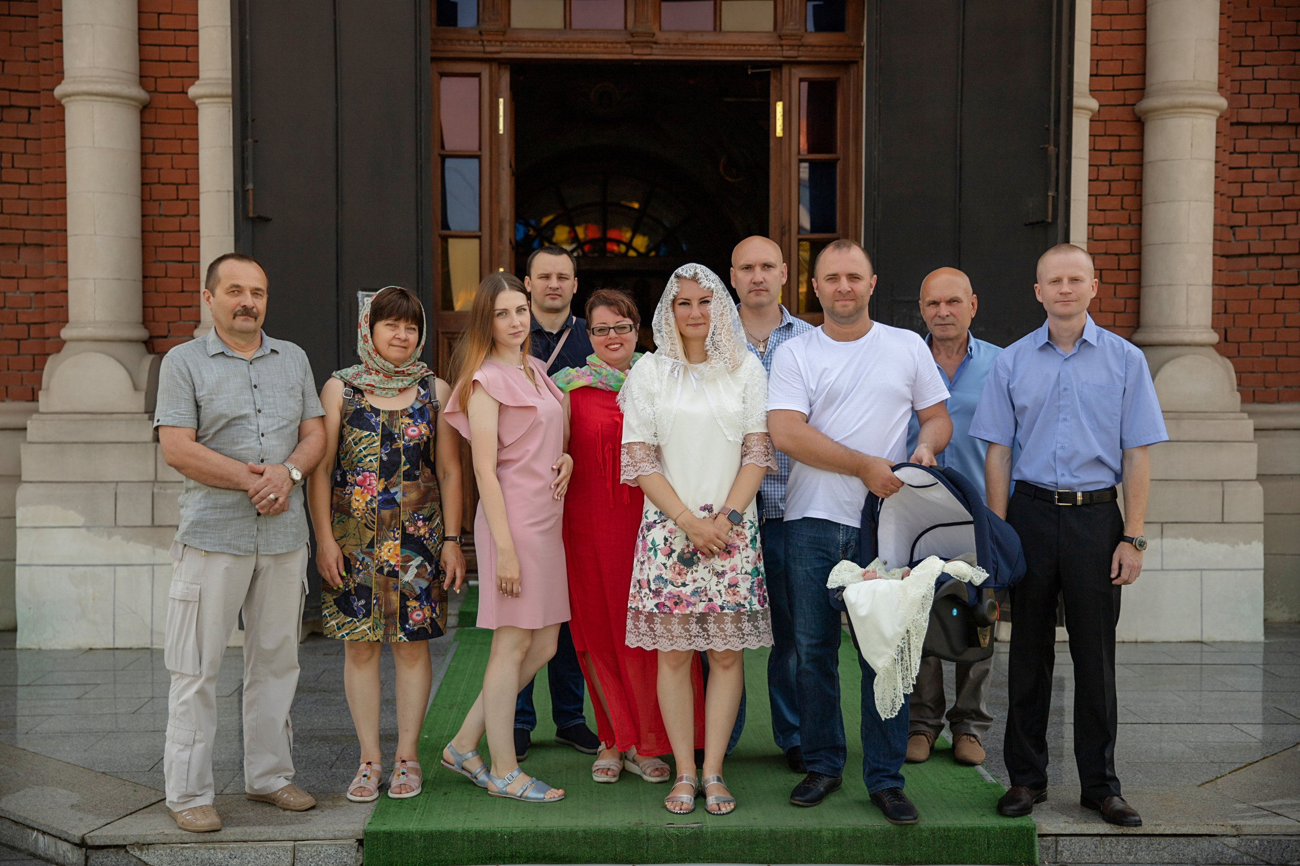 Крещение Владимира. Семейный фотограф в Туле Яна Денисова — семейная фотосессия